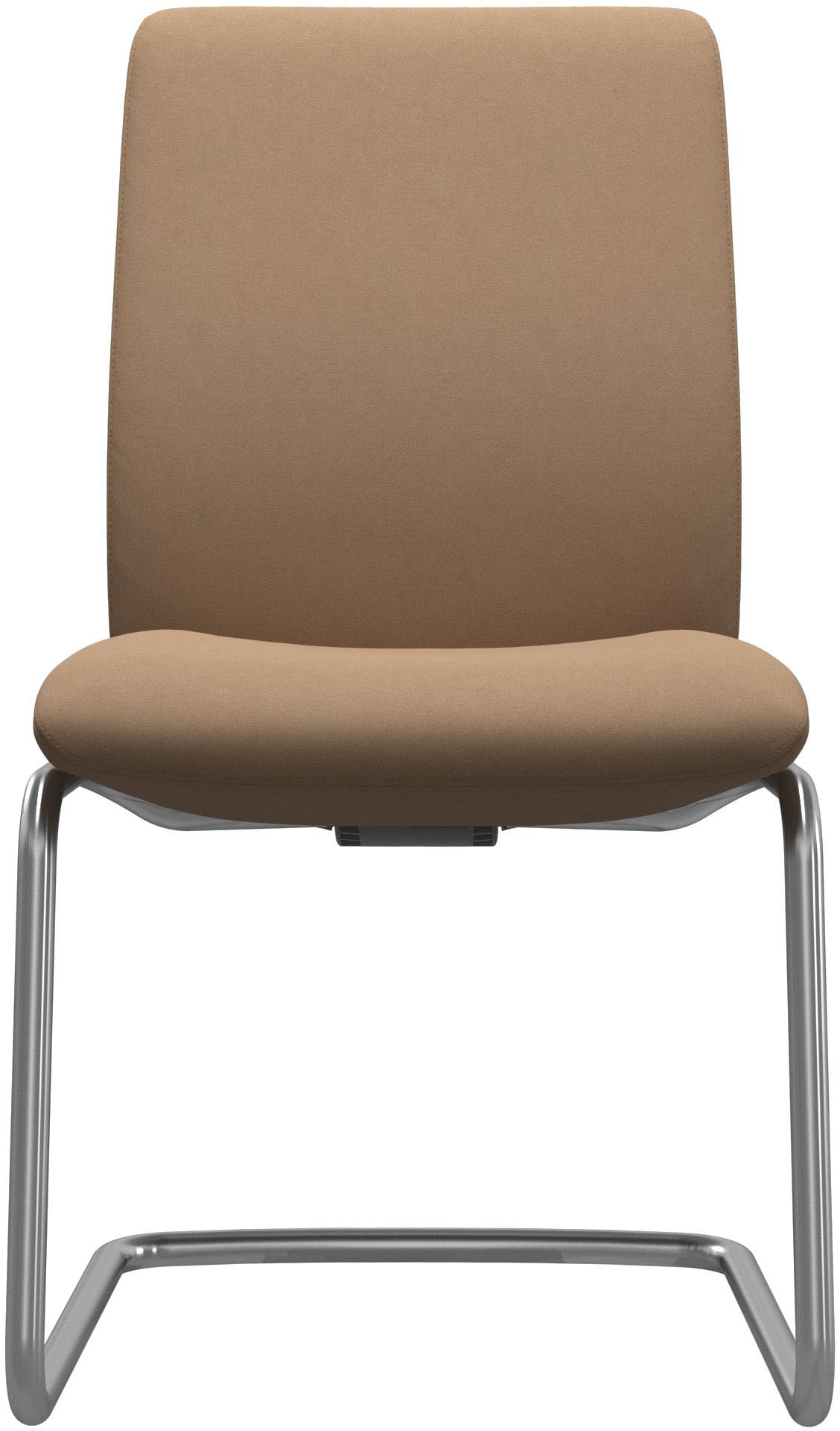 Stressless® Polsterstuhl »Laurel«, Microfaser DINAMICA, Low Back, Größe L, mit Beinen aus Stahl in Chrom glänzend