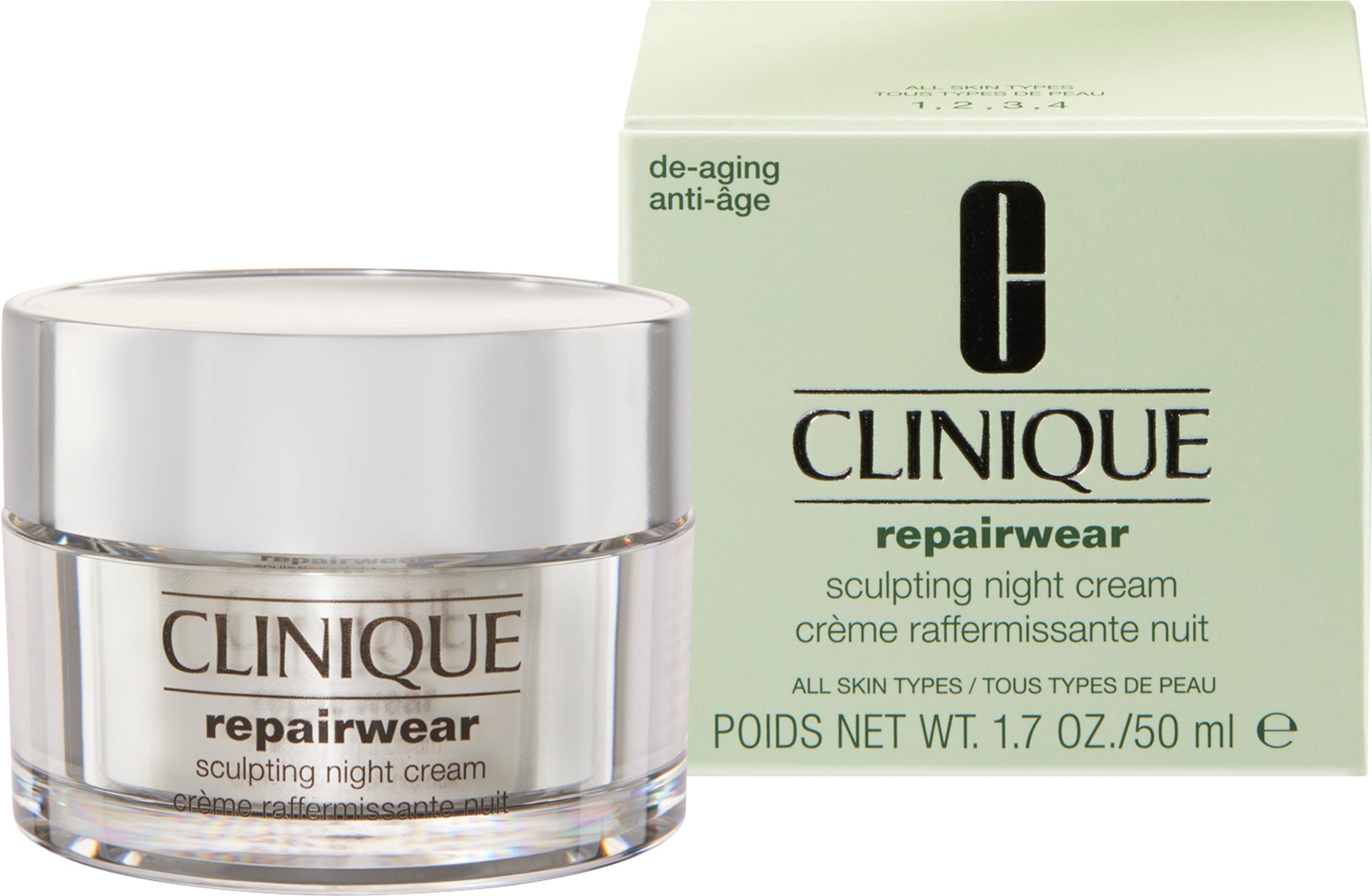 CLINIQUE Nachtcreme »Repairwear Sculpting Night Cream«, Anti-Aging