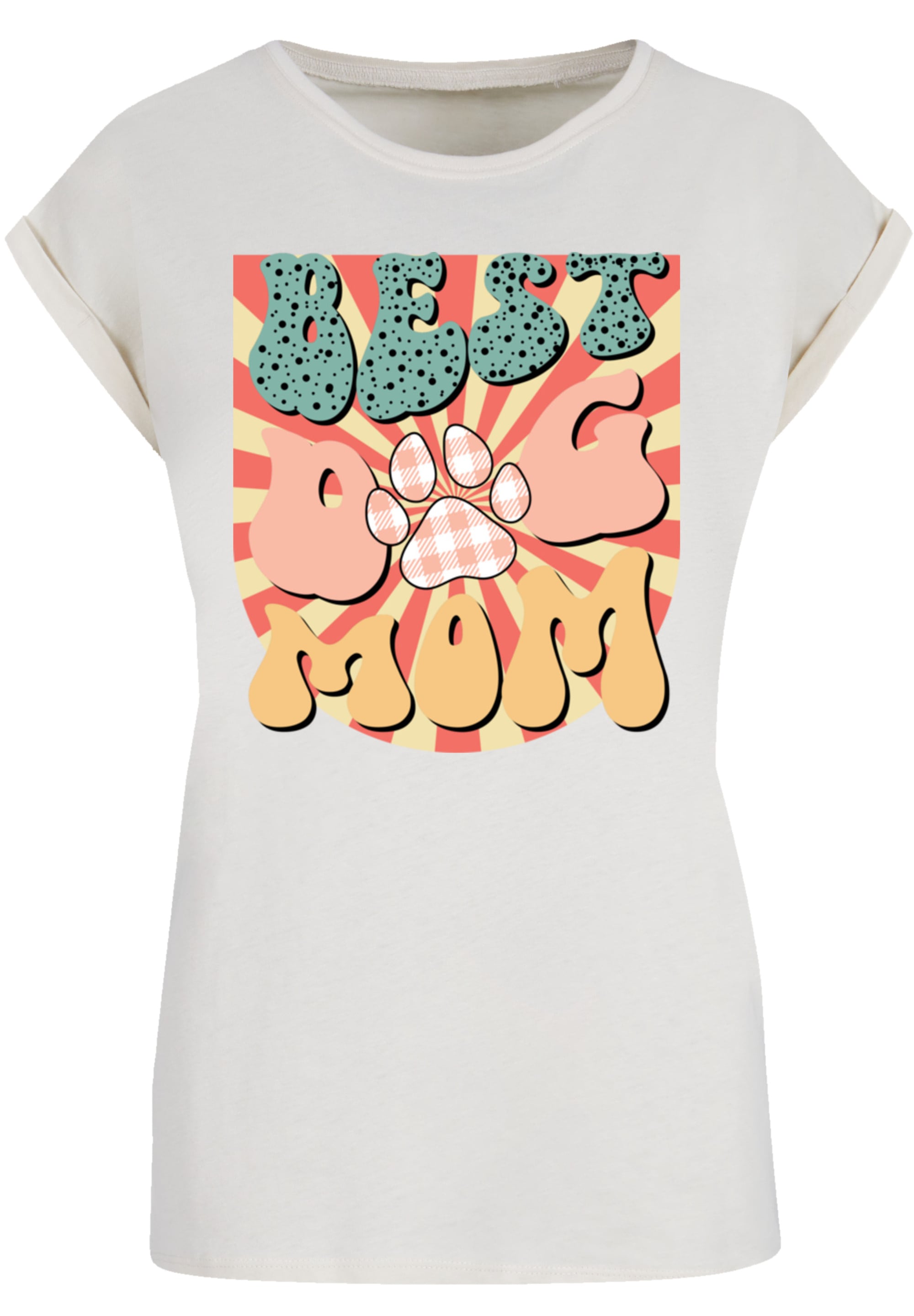 F4NT4STIC T-Shirt »Muttertag Pet Lover Vintage Beste Hunde Mama«, Premium Qualität