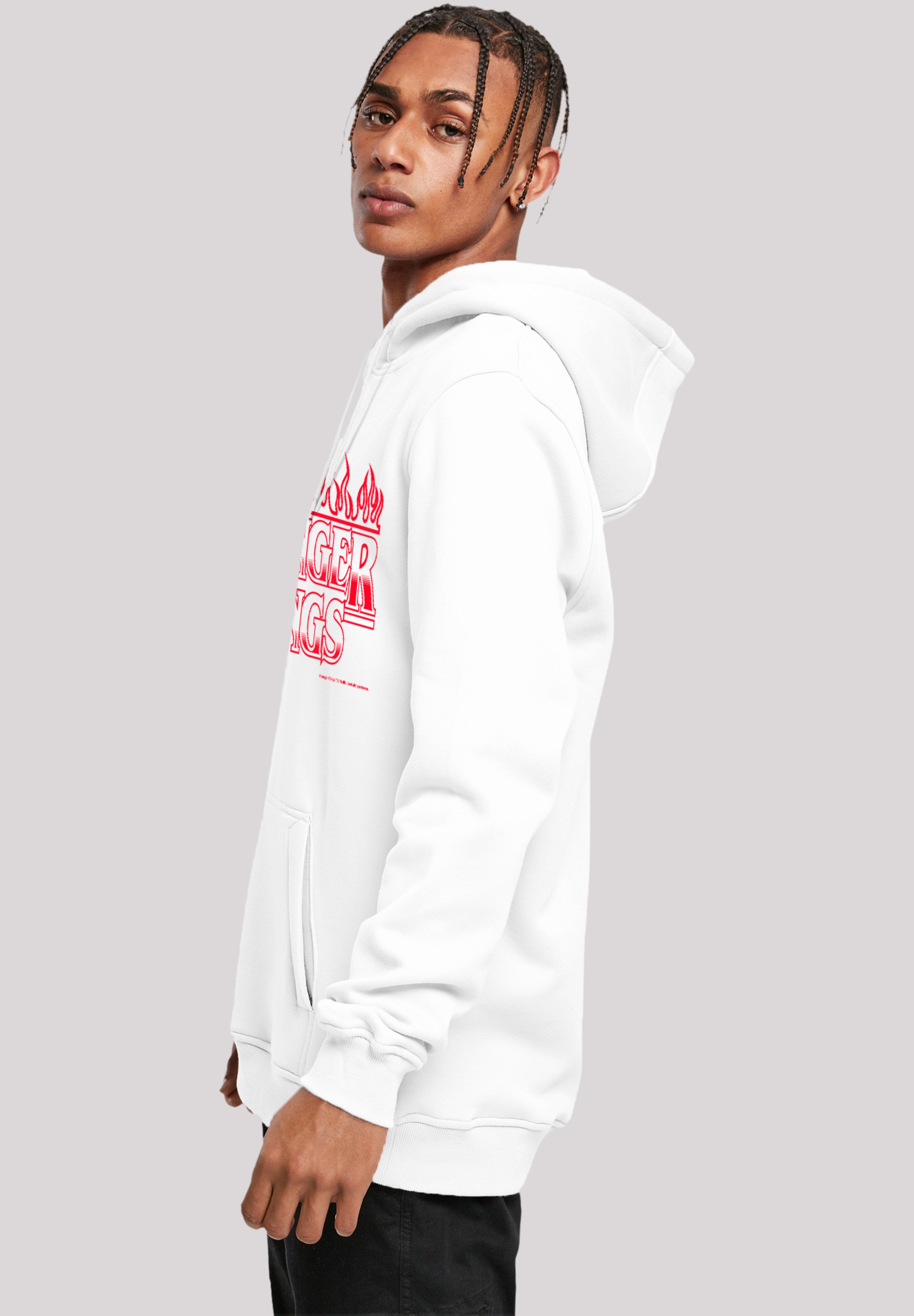 F4NT4STIC Kapuzenpullover »Stranger Things Flames Netflix TV Series«, Premium Qualität