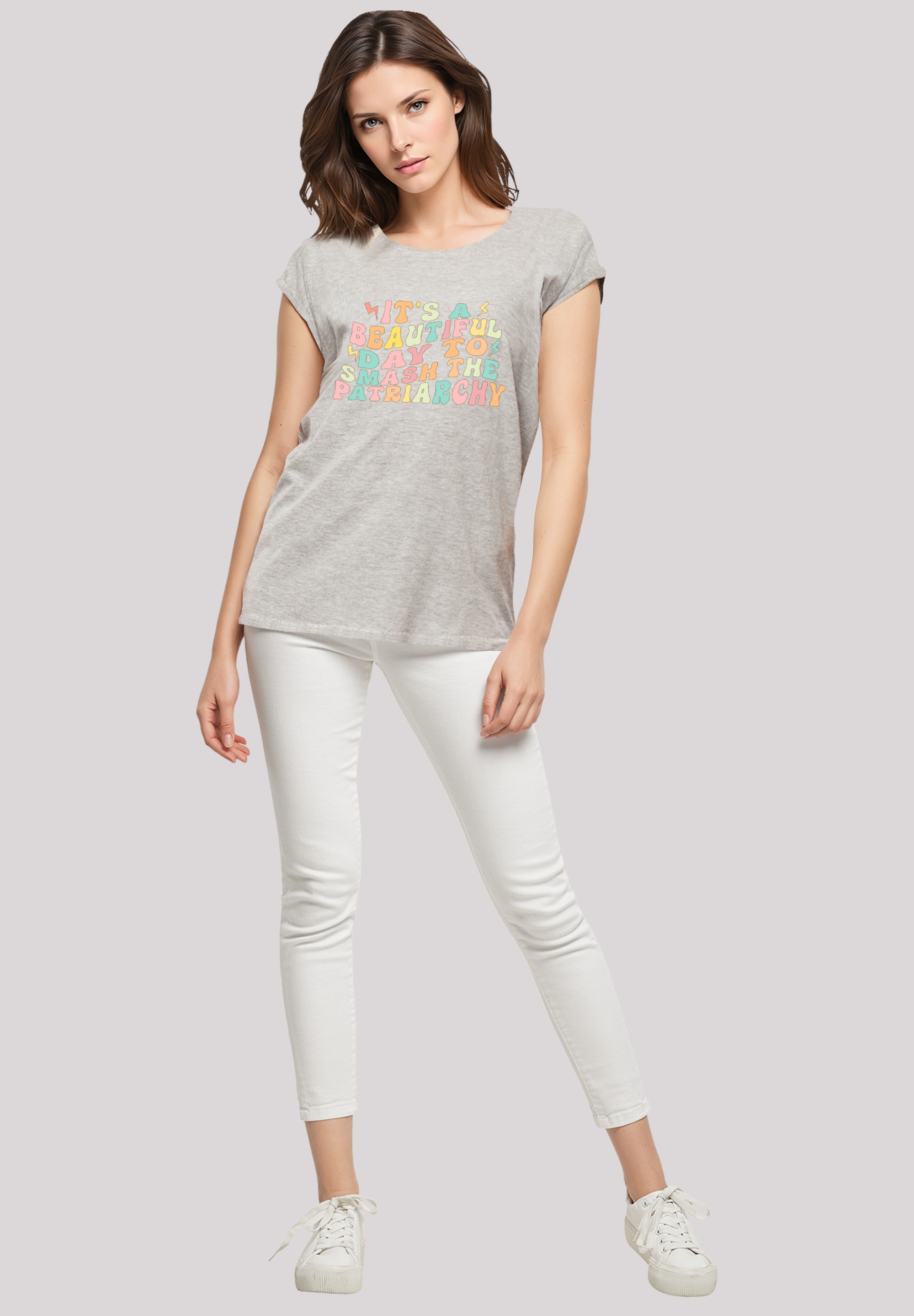 F4NT4STIC T-Shirt »Internationaler Frauentag Girl Power Patriarchat«, Premium Qualität