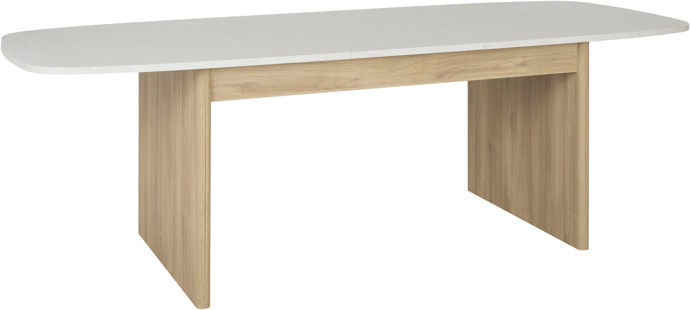 Esstisch GAMI "GALEO", bocage, eiche nachbildung, melamin mineral gravity, bocage, eiche nachbildung, melamine mineral gravity, B:200cm H:78cm T:100cm, Tische, Esstisch, Rechteckiger Tisch mit 1 Ausziehplatte 3