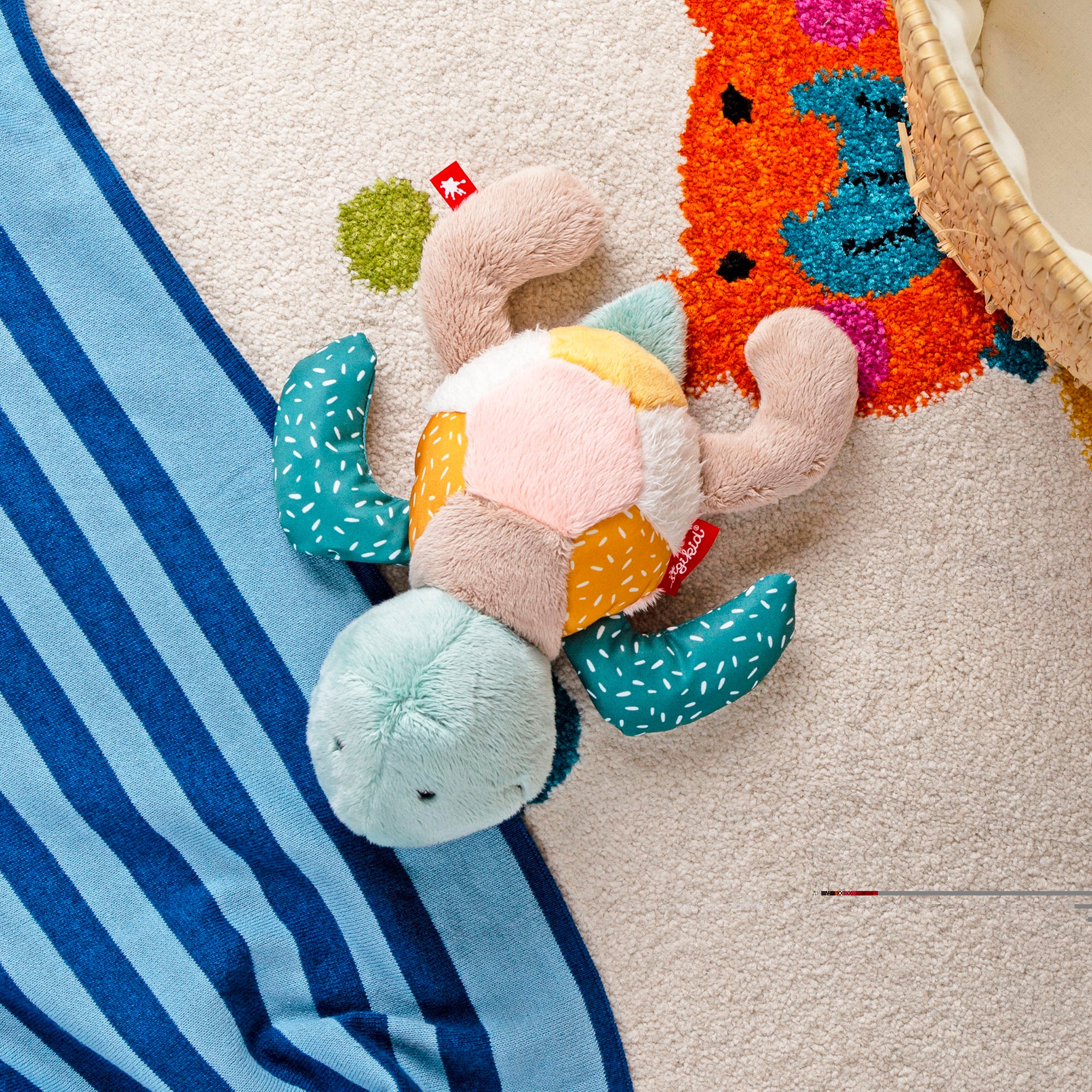 Sigikid Kuscheltier »Patchwork Sweety Yellow, Schildkröte«