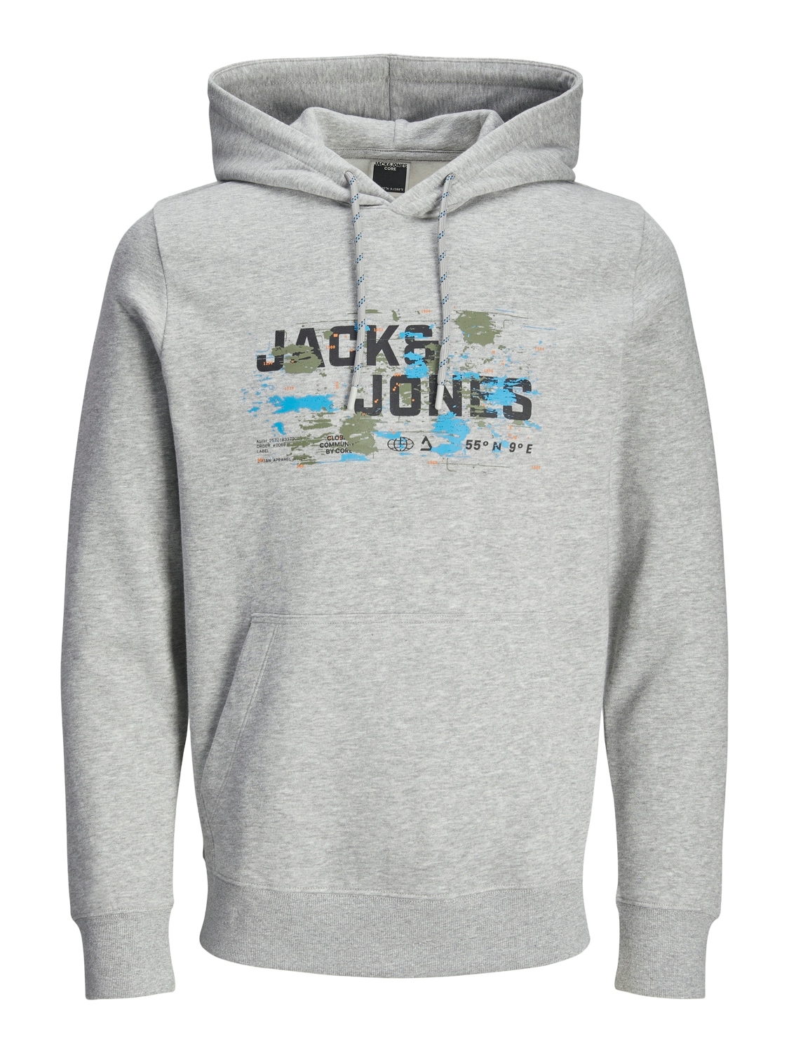 Jack & Jones Kapuzensweatshirt »JCOOUTDOOR LOGO SWEAT HOOD SN«
