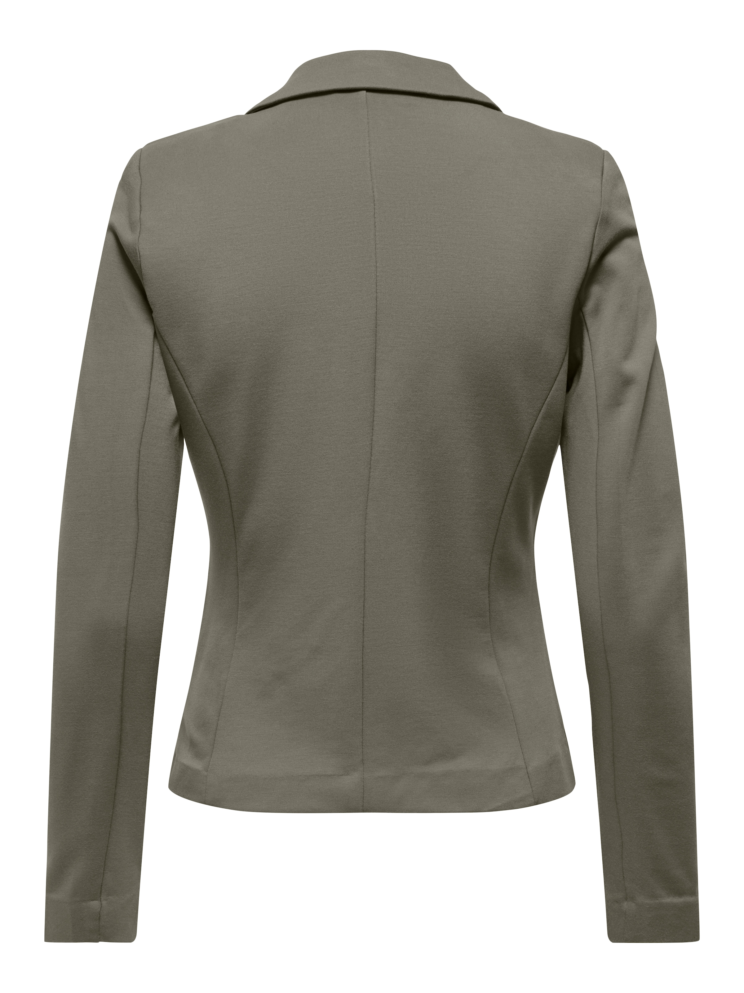 ONLY Jerseyblazer »ONLPOPTRASH – 2-Knopf Blazer mit taillierter Silhouette« regular fit, Milano Rib, Materialmix, Reverskragen, unifarben