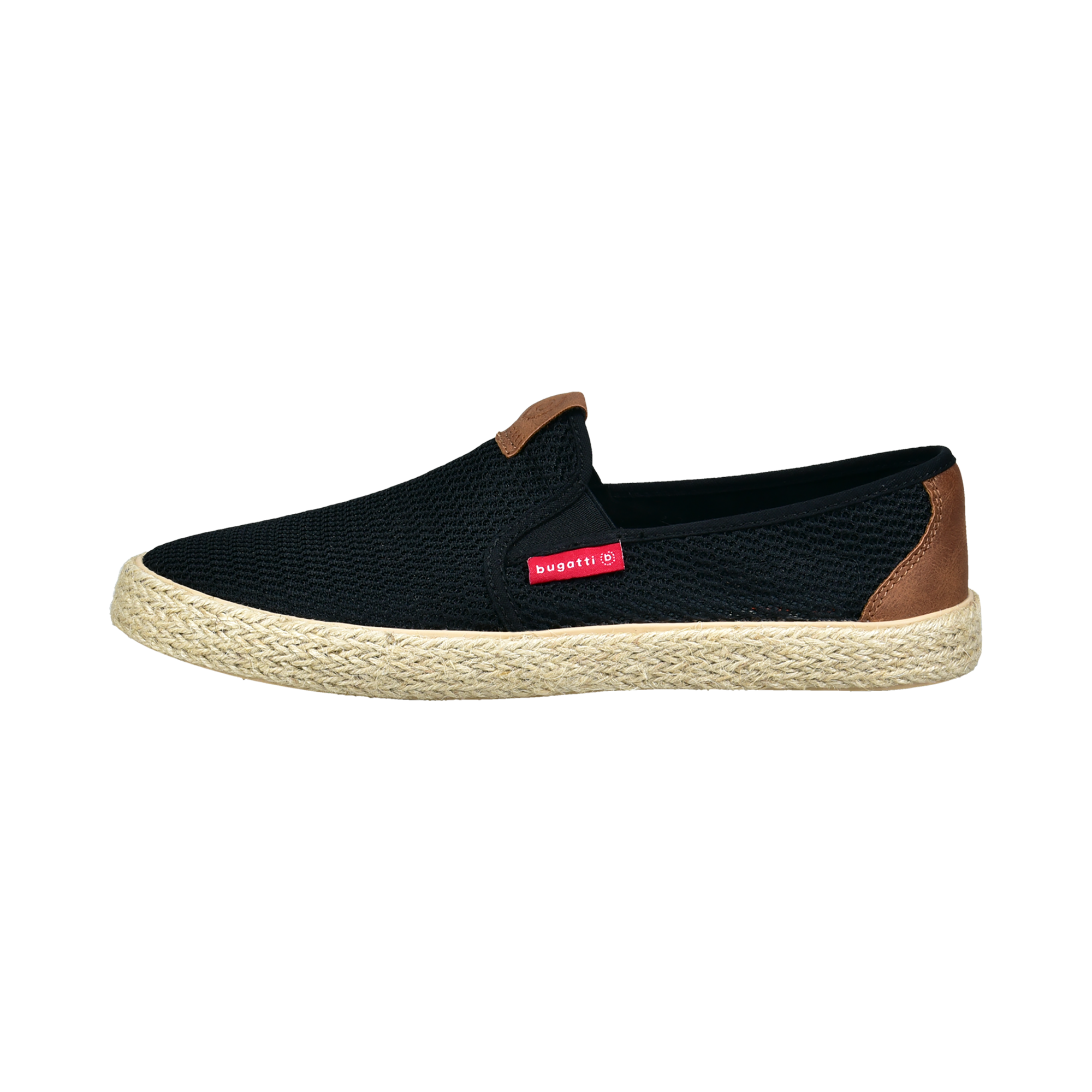 bugatti Espadrille  Slipper, Schlupfschuh, Sommerschuh mit Kontrastdetails