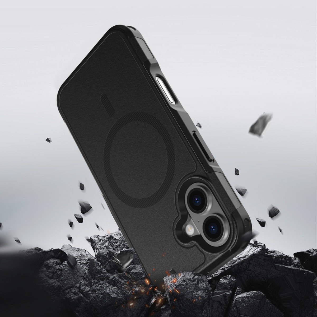 4smarts Handyhülle »Defend Case für Apple iPhone 16«, Backcover, Schutzhülle, Handyschutzhülle, Case, Schutzcase, stoßfest