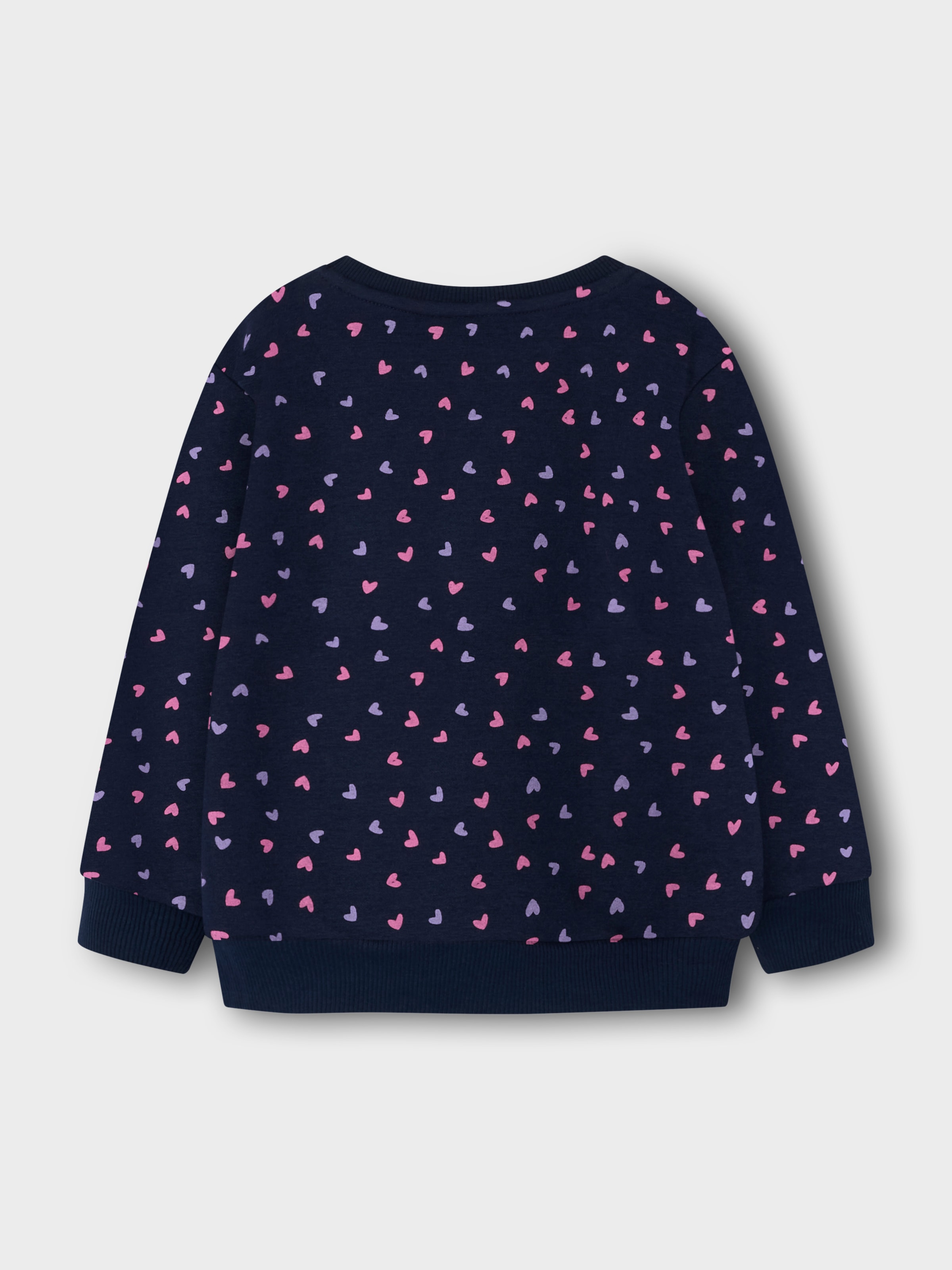 Name It Sweatshirt »NMFDAVINA LS SWEAT FLEECE BRU NOOS«, in klassischer Form und mit tollem Alloverprint
