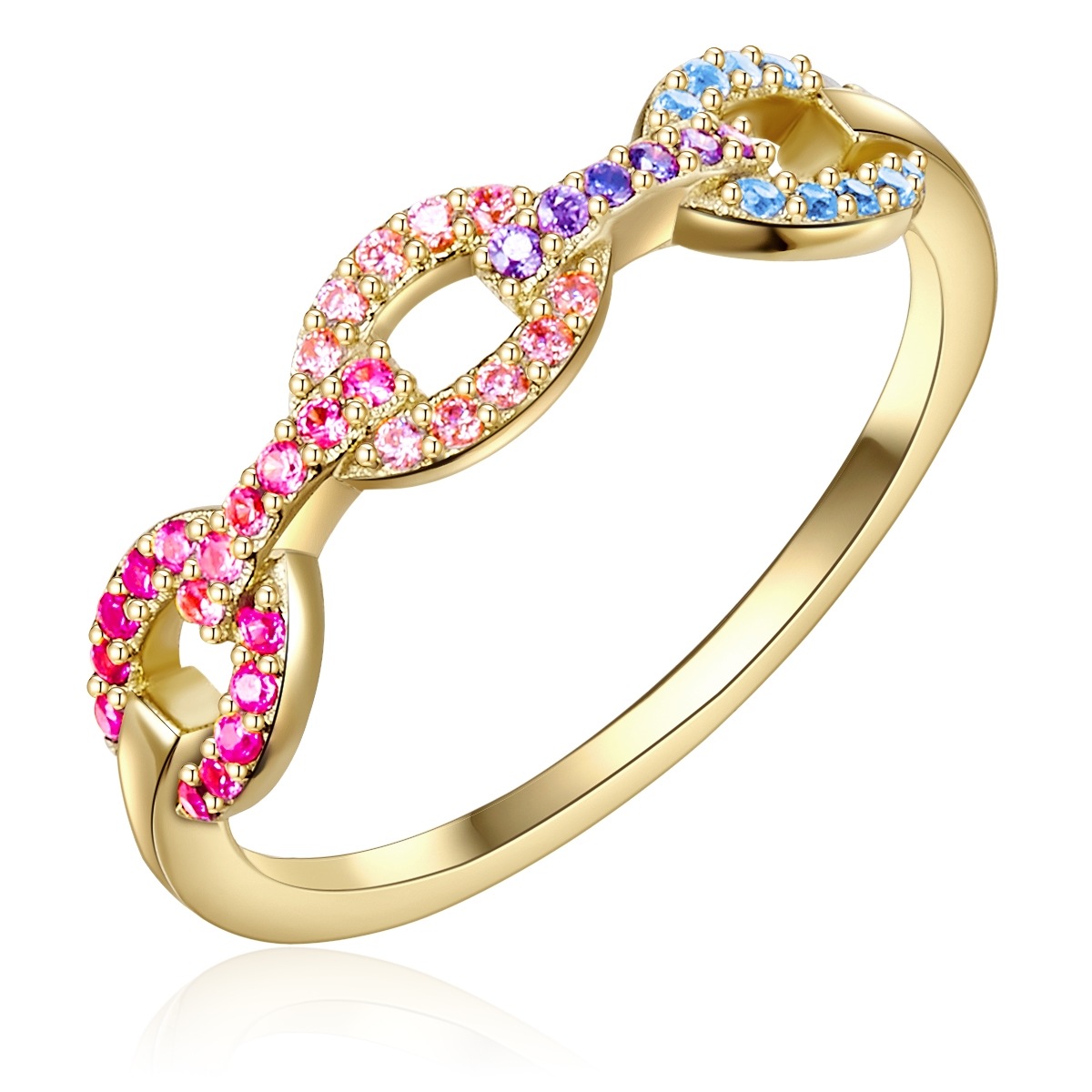 Glanzstücke München GSM352 Ring Yellow Gold Size 52 2