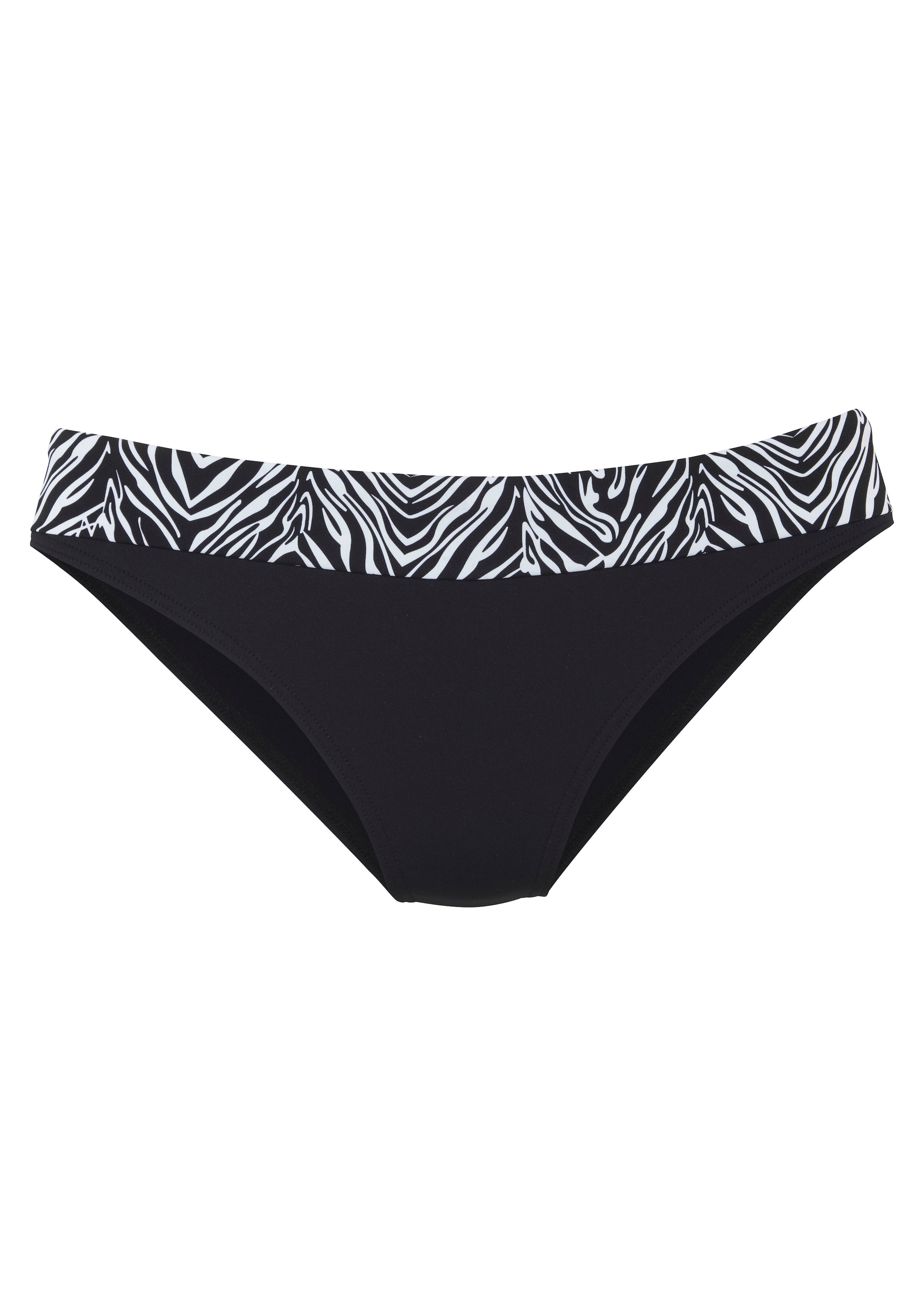 s.Oliver Bikini-Hose "Kanto", mit Umschlagbund im Animal-Design günstig online kaufen