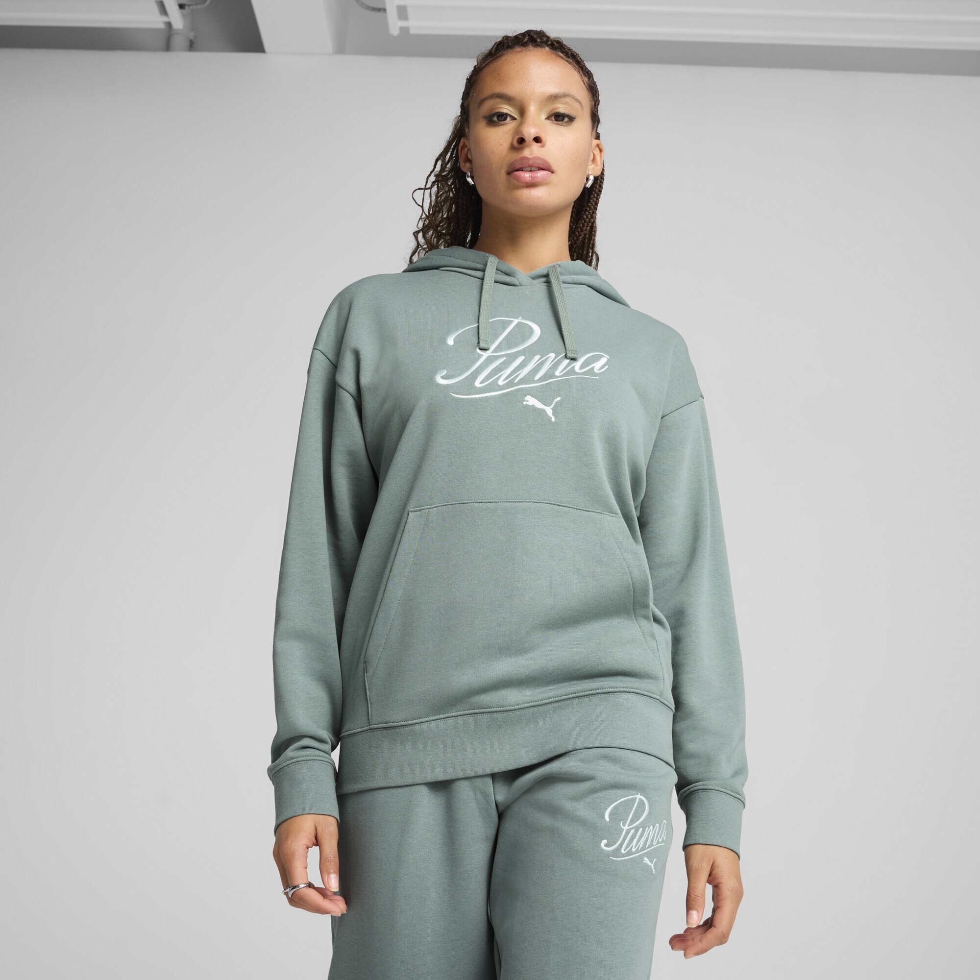 PUMA Hoodie »ESS SCRIPT Comfort Hoodie Damen«