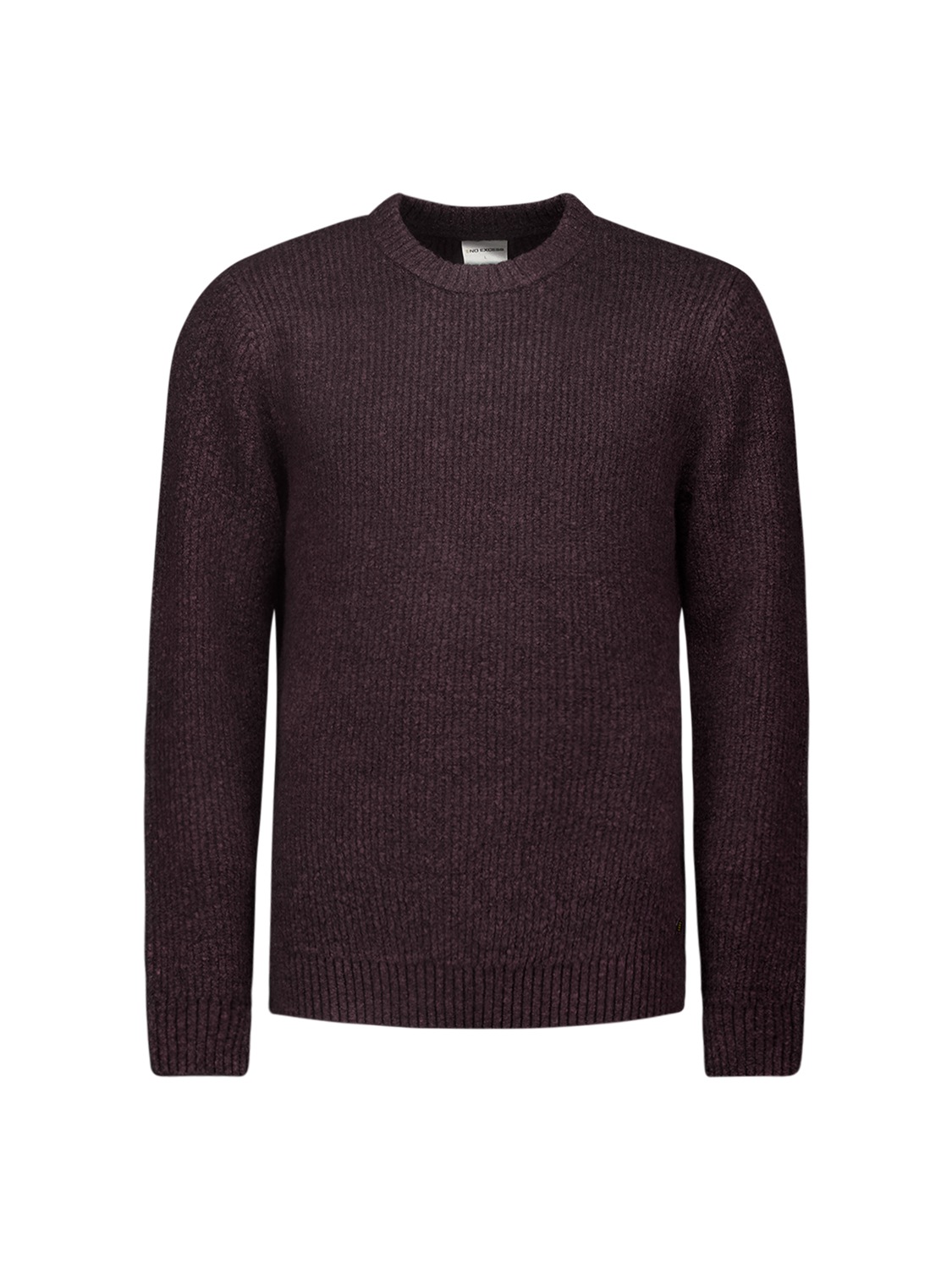 NO EXCESS Rundhalspullover »No Excess Weicher Stretch-Pullover«