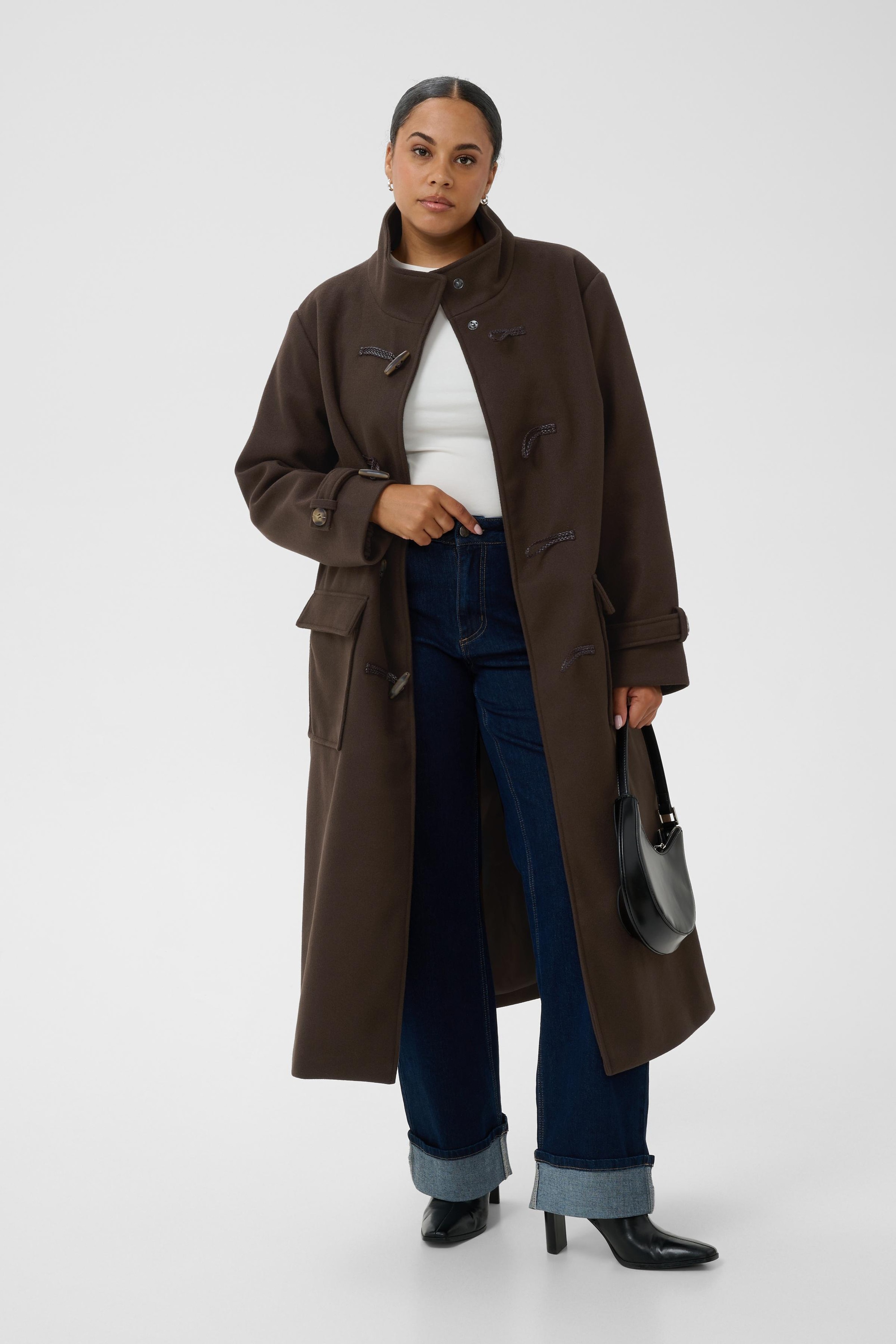KAFFE Curve Allwetterjacke »KAFFE Curve Jacke KChannelis«