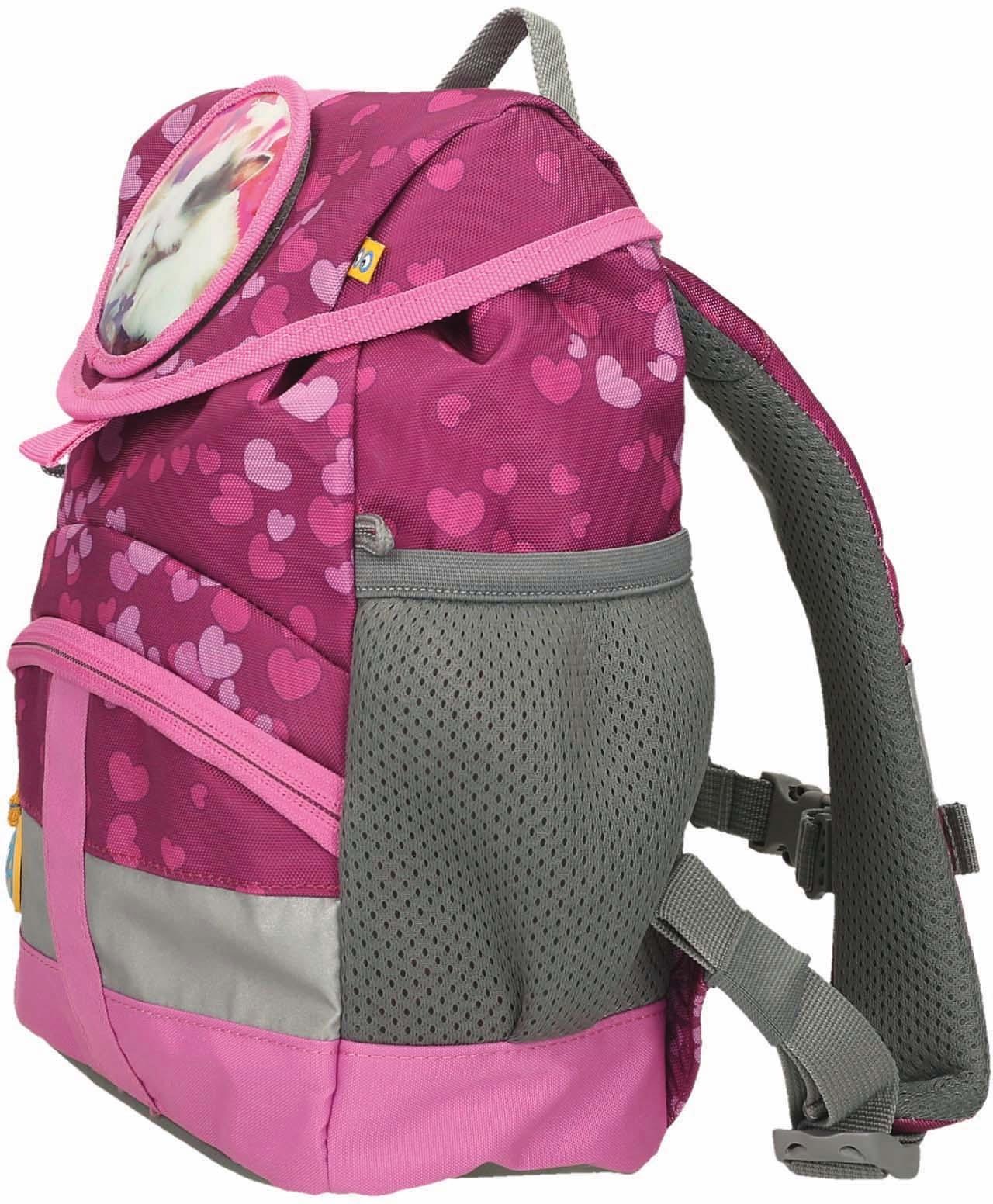 SCHOOL-MOOD® Kinderrucksack »Kiddy, Chloe«, Reflektoren