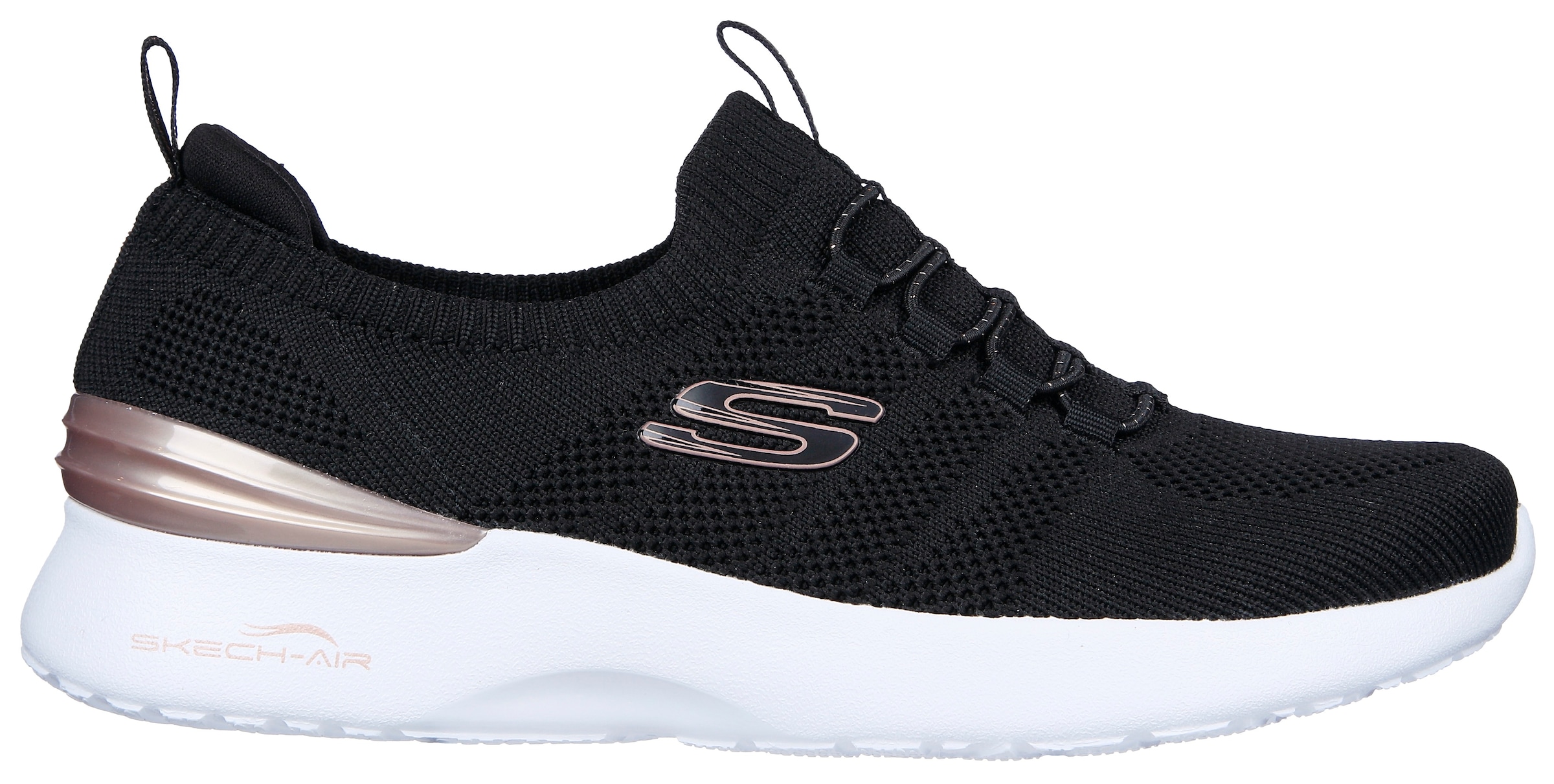 Skechers Slip-On Sneaker »SKECH-AIR DYNAMIGHT -«, Schlupfschuh, Slipper, Freizeitschuh mit Gummizug