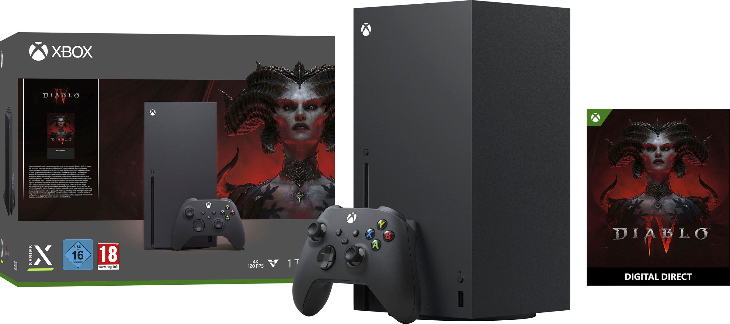 Spielekonsole »Series X - Diablo IV Bundle«, Xbox Series X Diablo IV Bundle