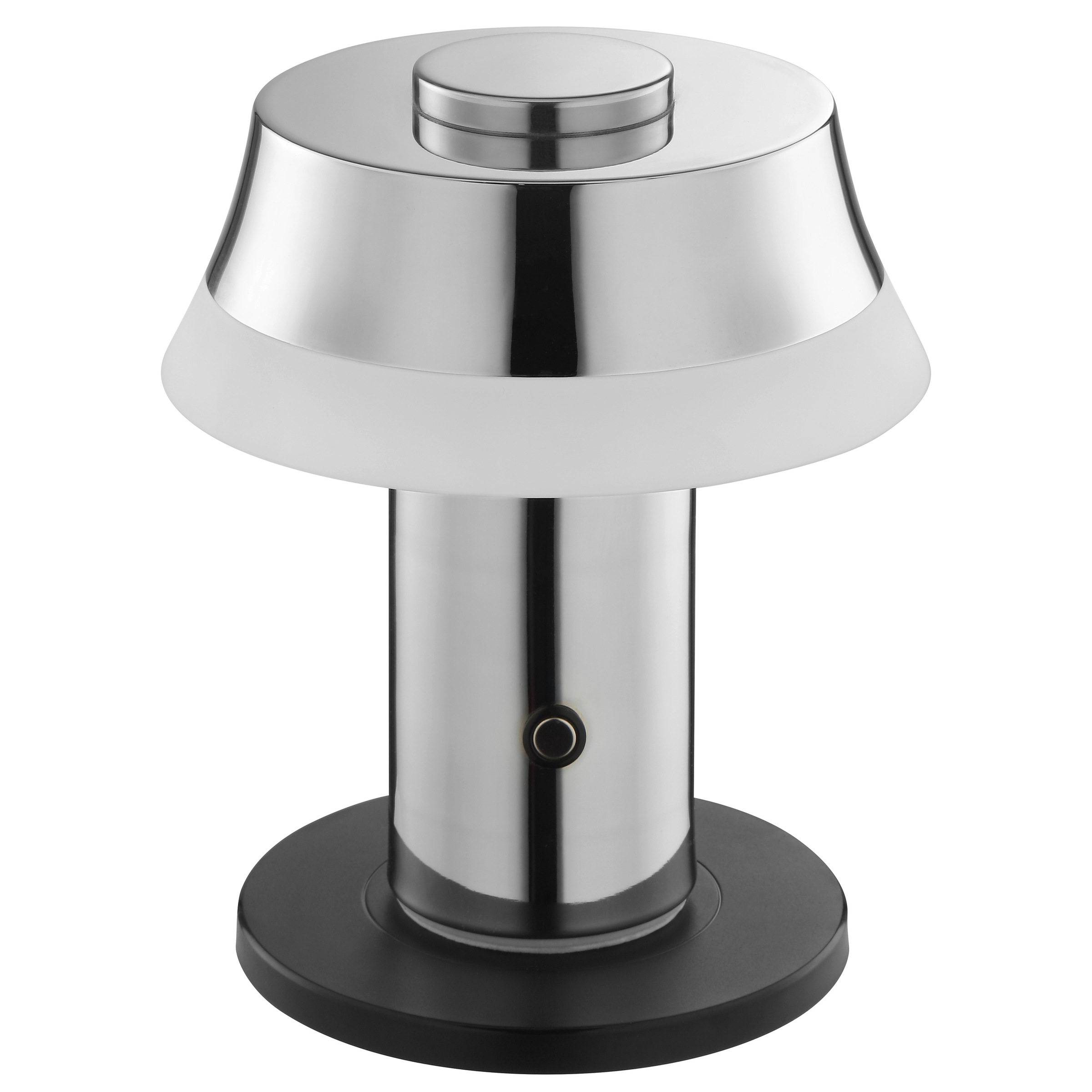 Brilliant LED Tischleuchte »Kinich« LED-Modul 1 Stk. Warmweiß LED Akku-Leuchte, 17 cm, 240 lm, per wireless charging & USB ladbar