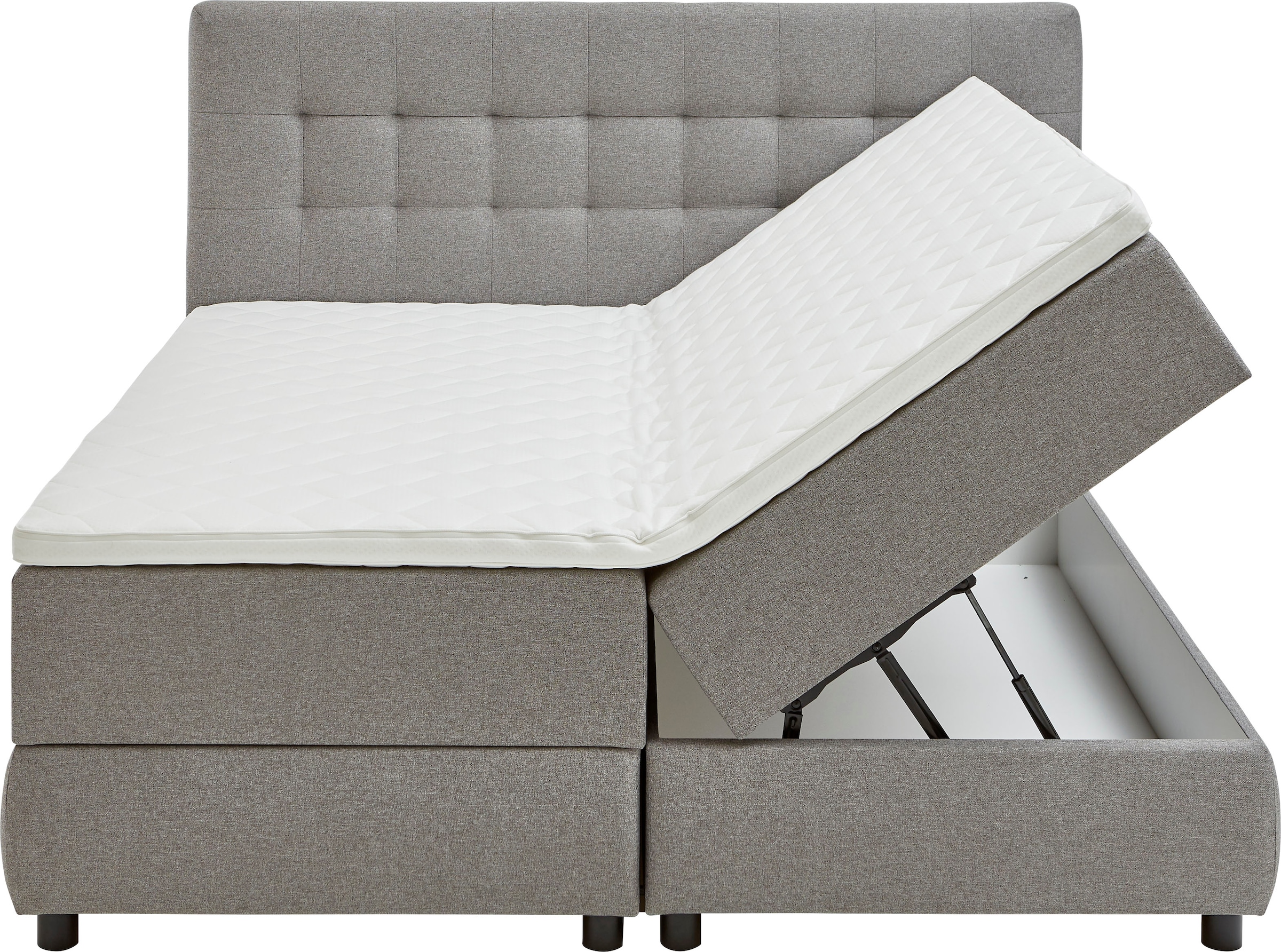 ATLANTIC home collection Boxbett »LILO«, inkl. Bettkasten und Topper