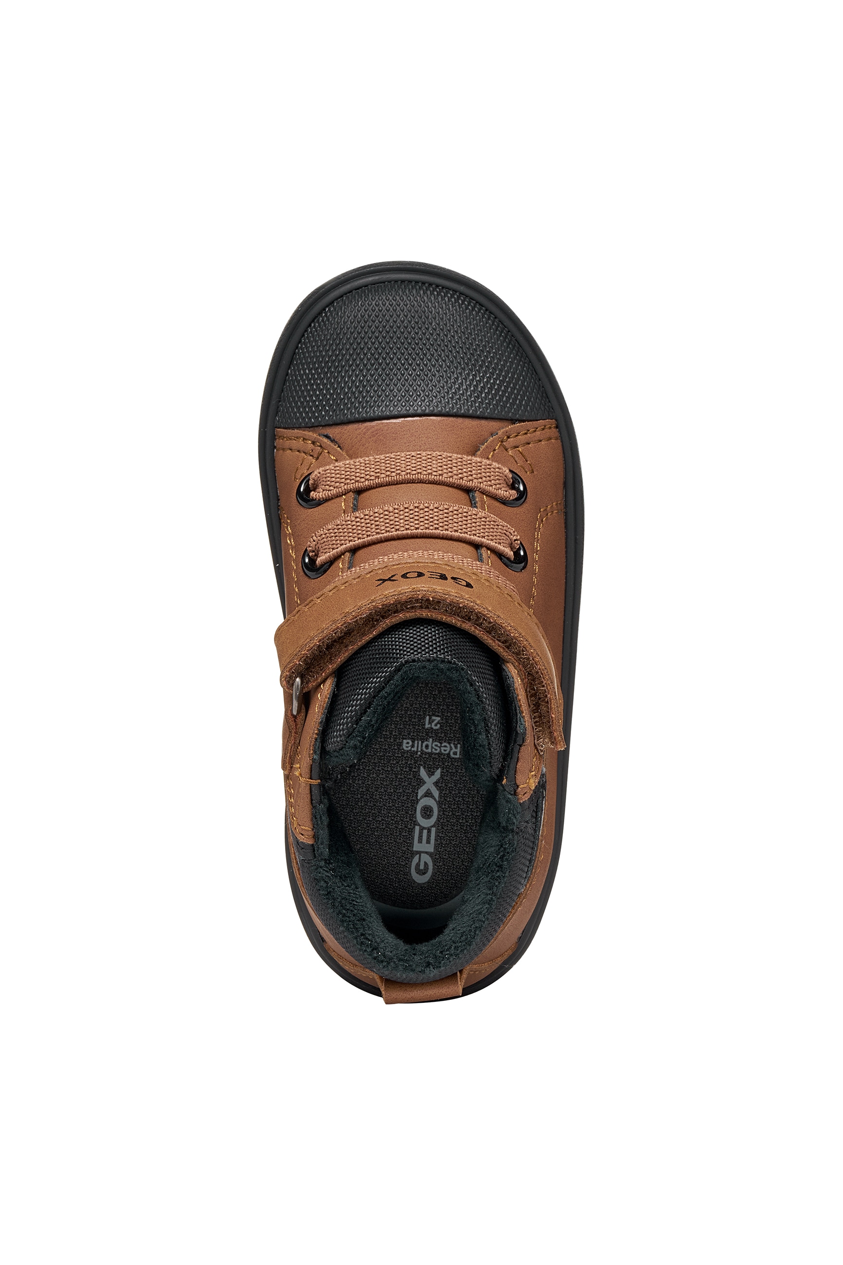 Geox Lauflernschuh »B GISLI BOY«  Schnürboots, Winterboots, Ziernähte, Größenschablone zum Download