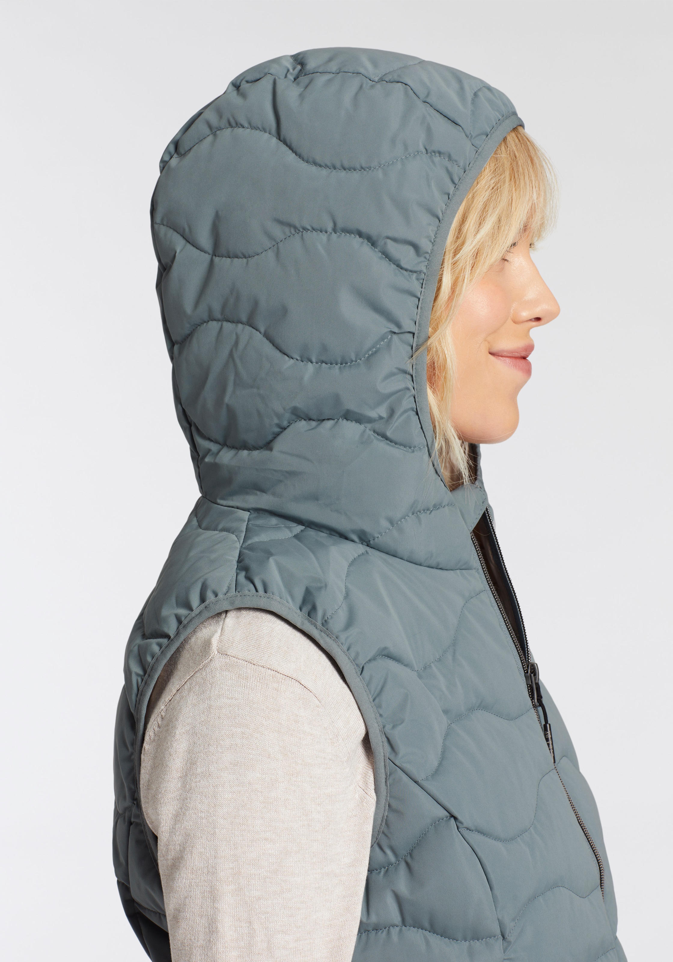 G.I.G.A. DX by killtec Steppweste Wasserabweisend & winddicht & atmungsaktiv & mit Kapuze