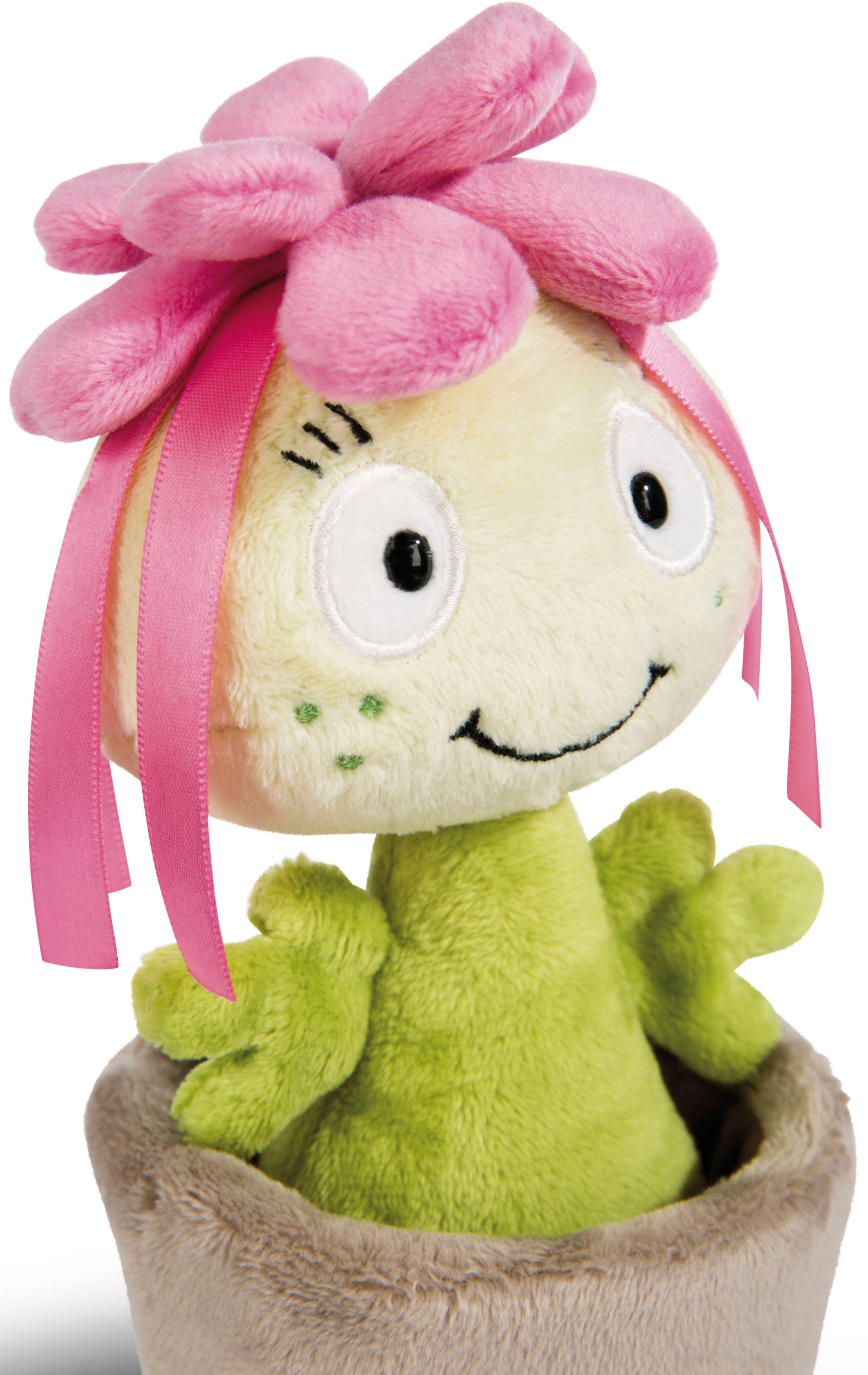 Nici Plüschfigur »Funny Flowers, Pflanze Sedum Amalia, 18 cm«, enthält recyceltes Material (Global Recycled Standard)