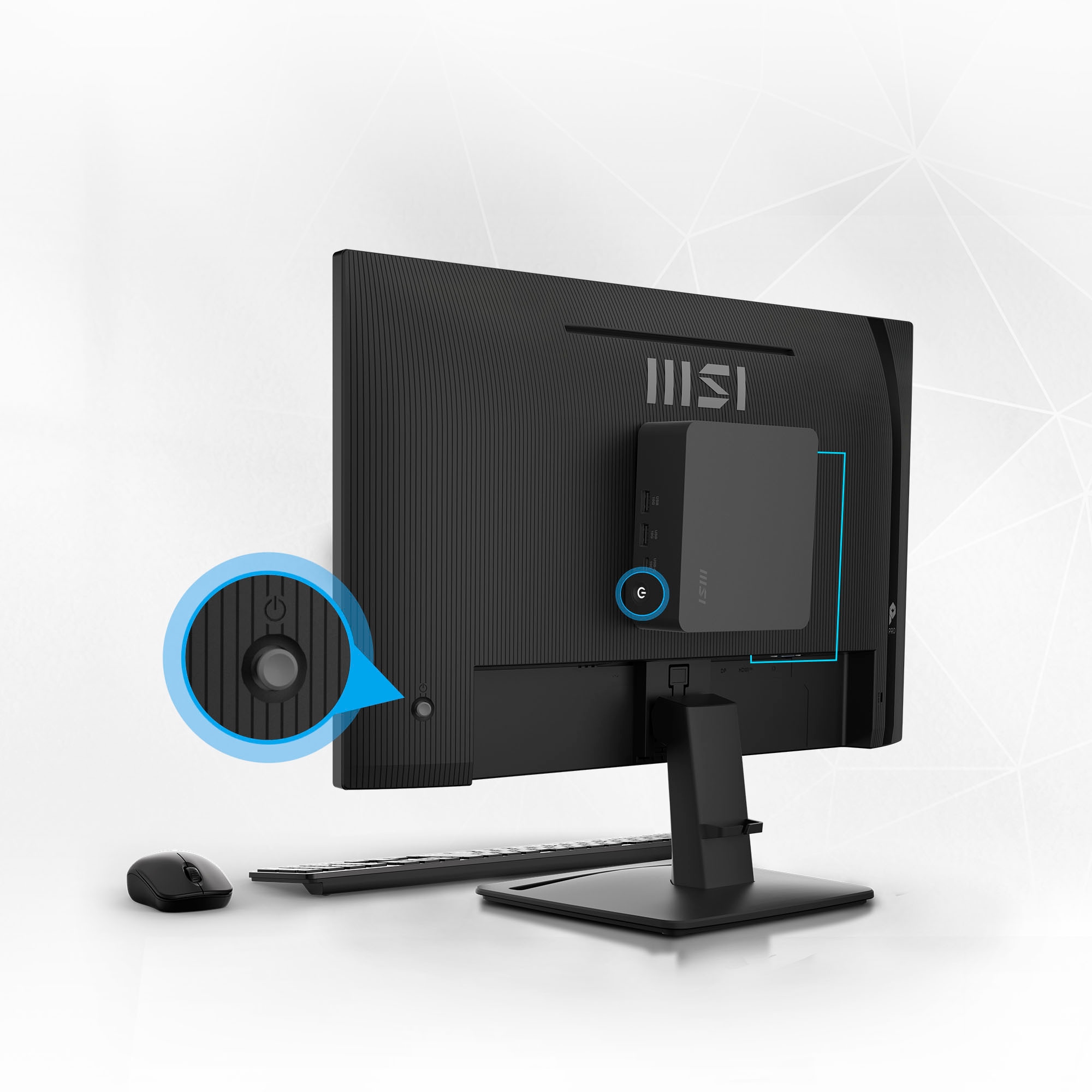 MSI LED-Monitor »PRO MP242 E14A« 61 cm/24 ″  1920 x 1080 px Full HD 1 Reaktionszeit 144 Hz