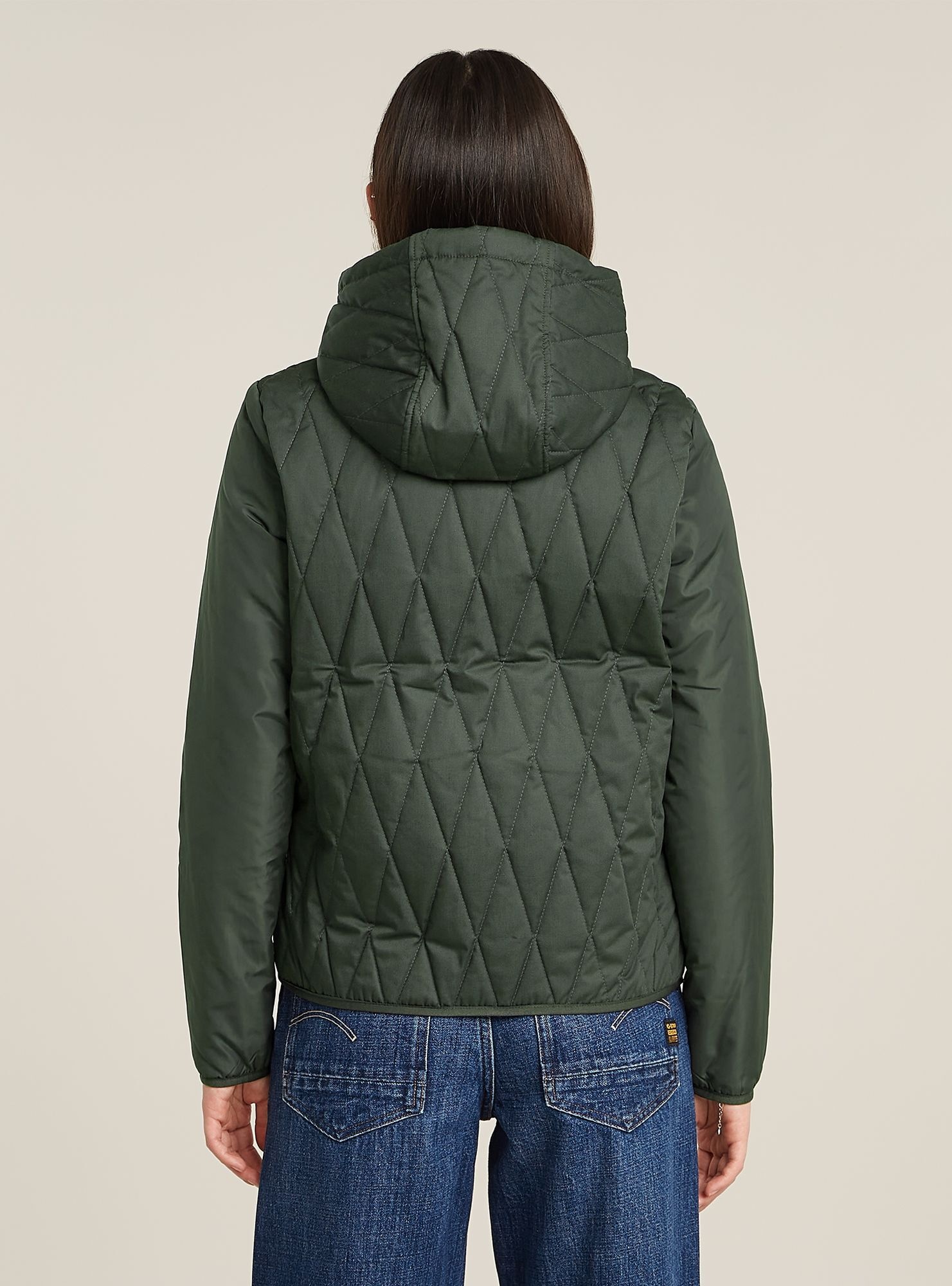 G-STAR Bomberjacke "Utility Quilted Hooded Overshirt" günstig online kaufen