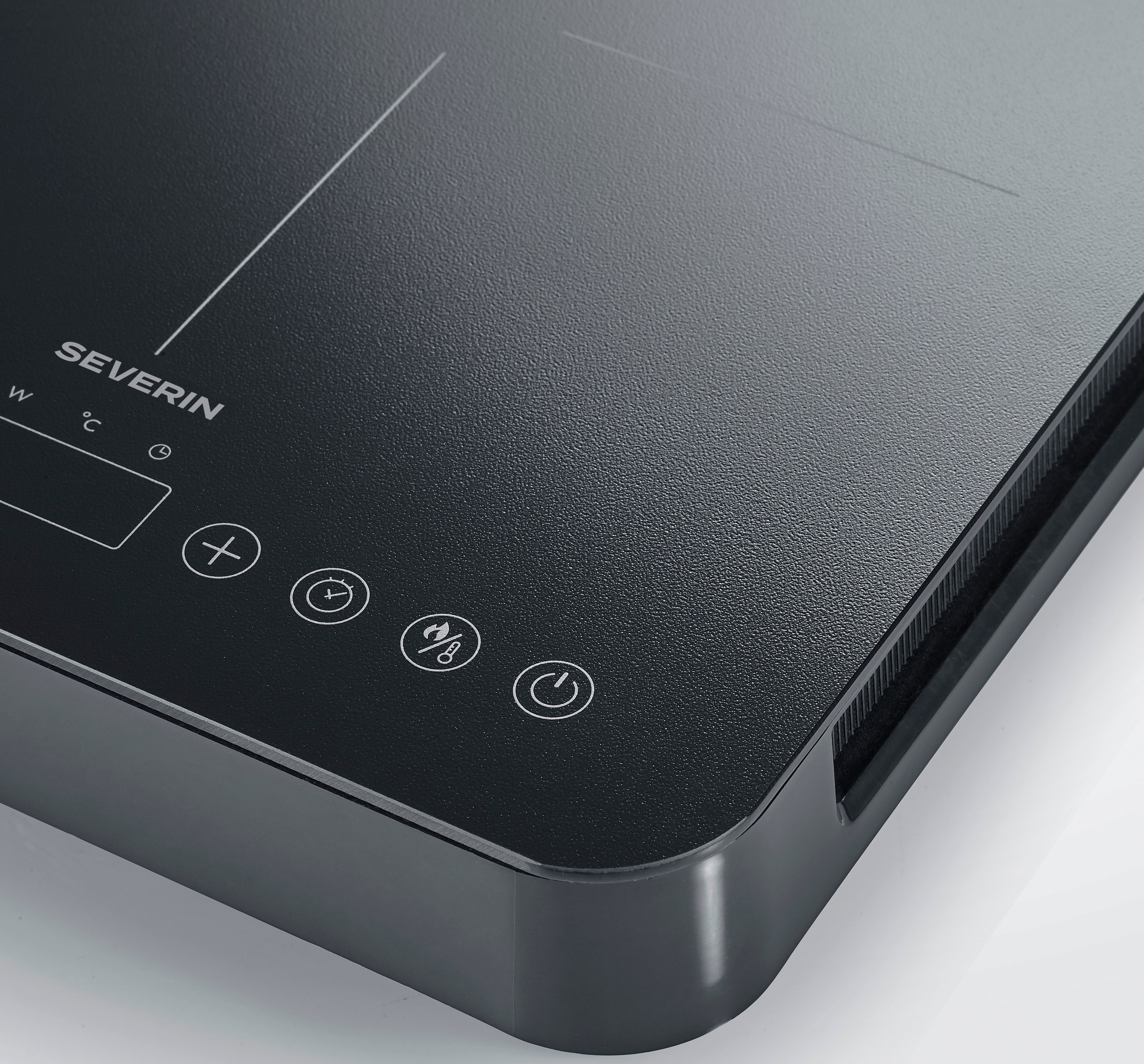 Severin Doppel-Induktionskochplatte »DK 1027« 2 matte Glaskeramik-Kochfelder, kratzfest, automatische Topferkennung