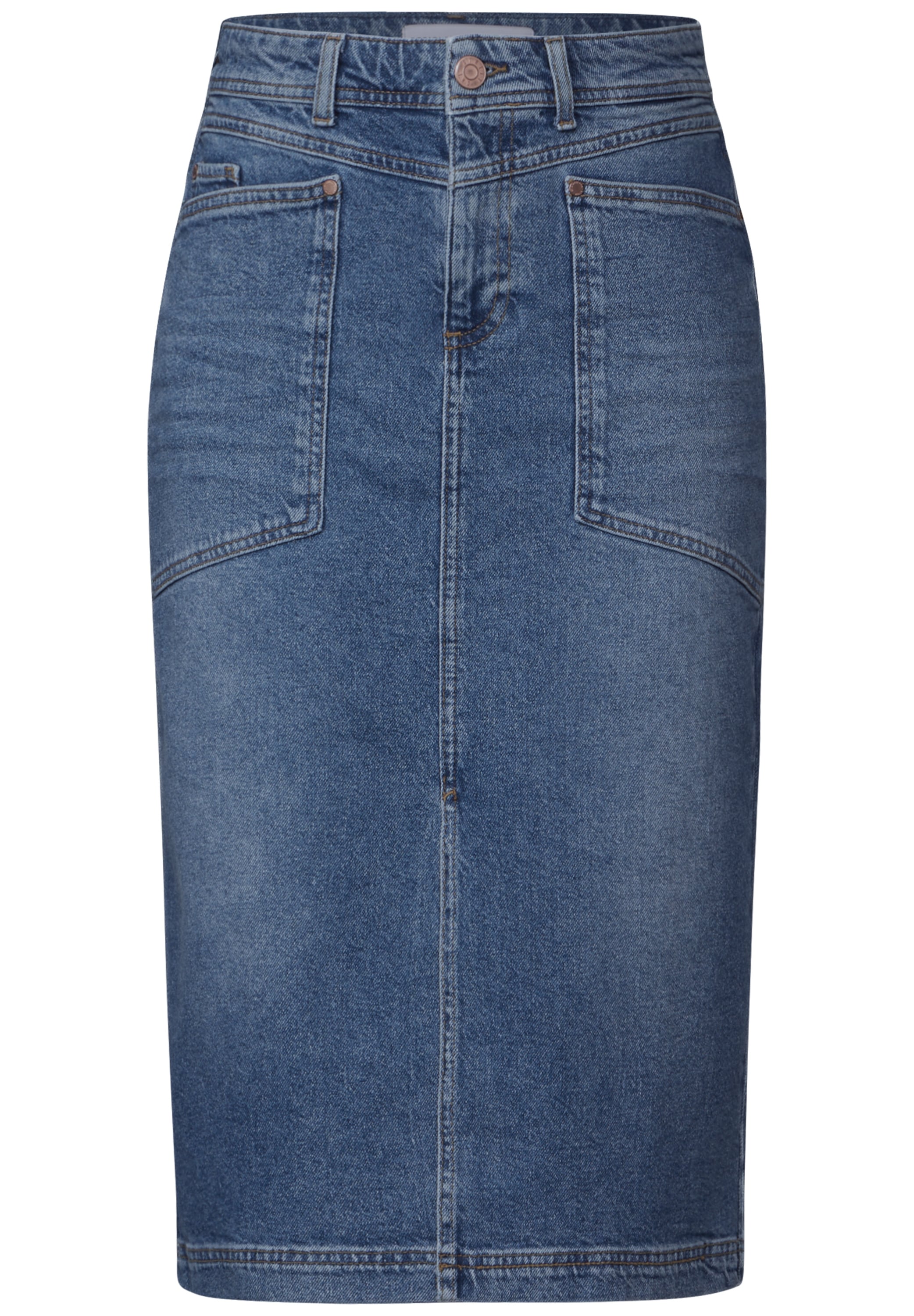 STREET ONE Jeansrock, 5-Pocket-Style