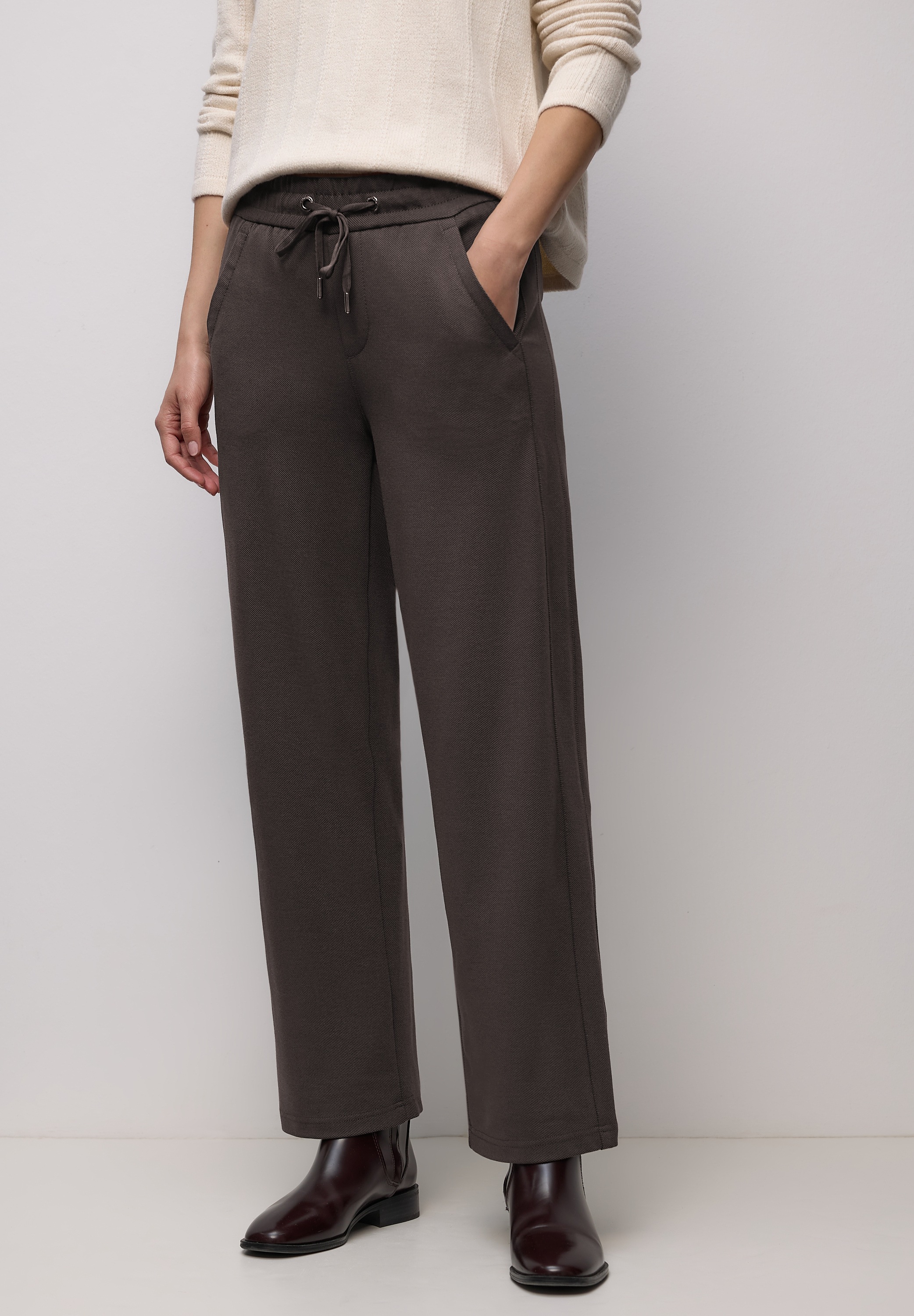 STREET ONE Stoffhose Middle Waist günstig online kaufen