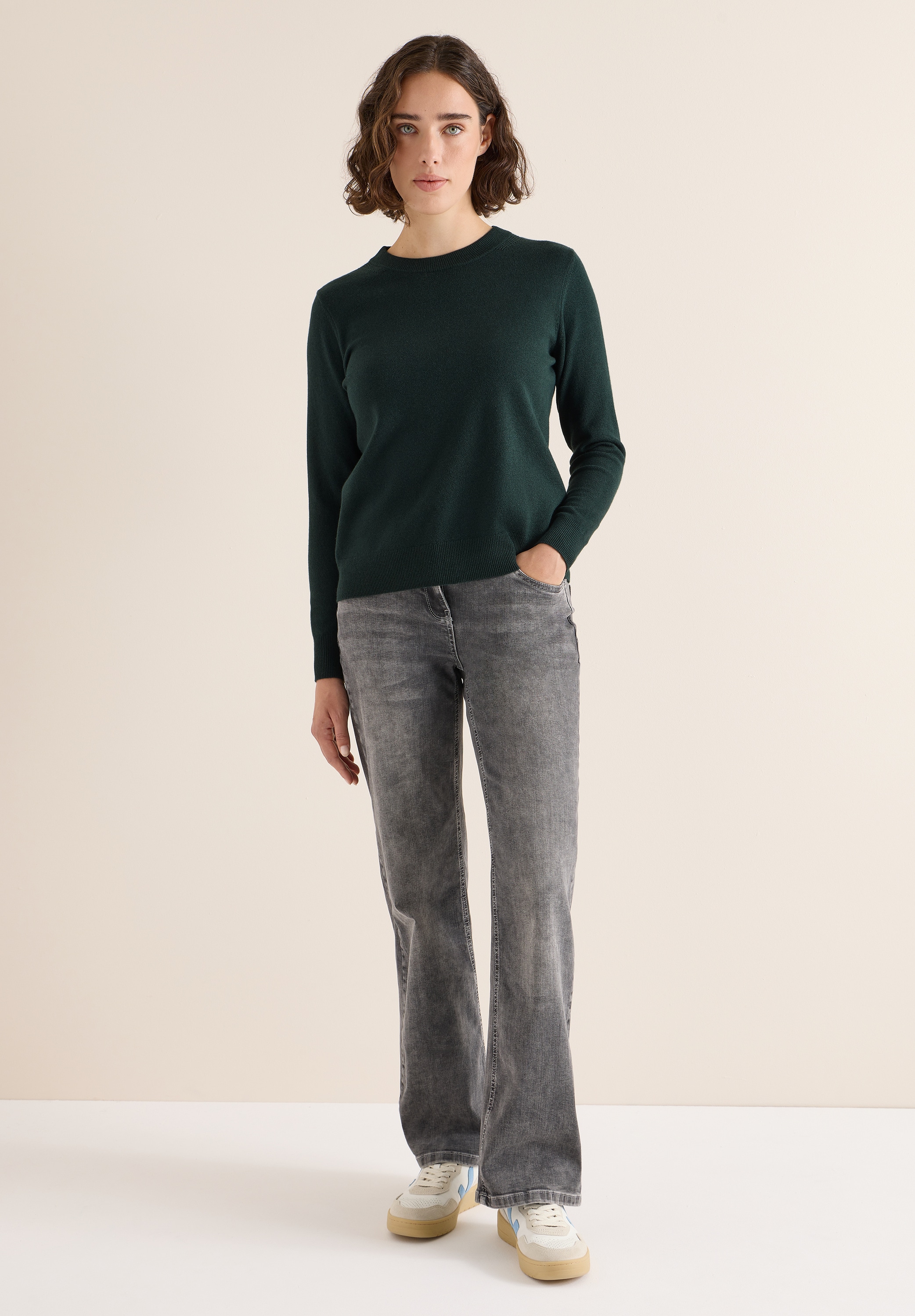 Cecil Strickpullover aus Feinstrick