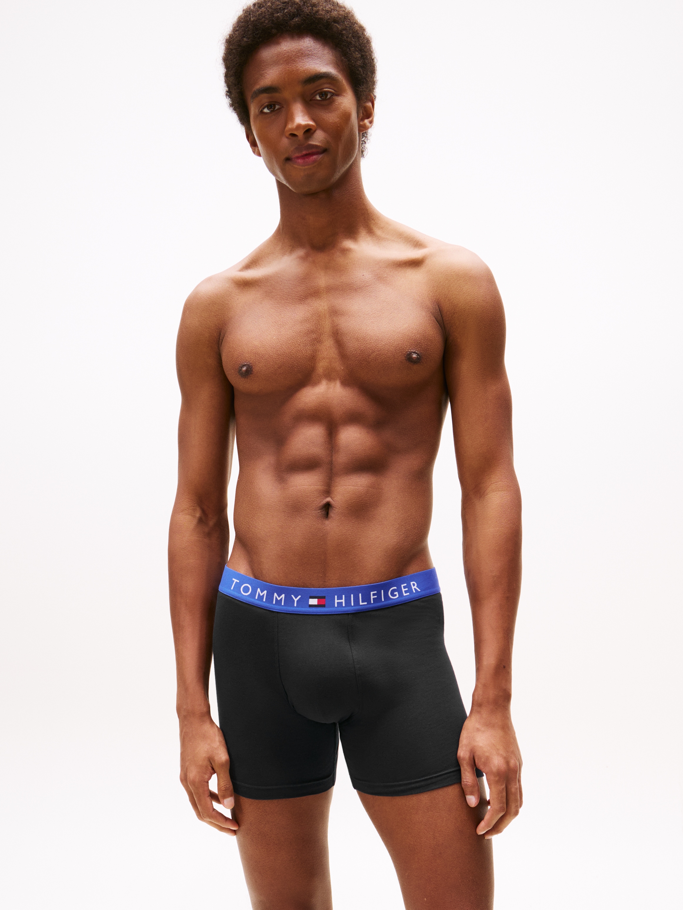 Tommy Hilfiger Underwear Boxer »3P BOXER BRIEF WB«, (Packung, 3er)