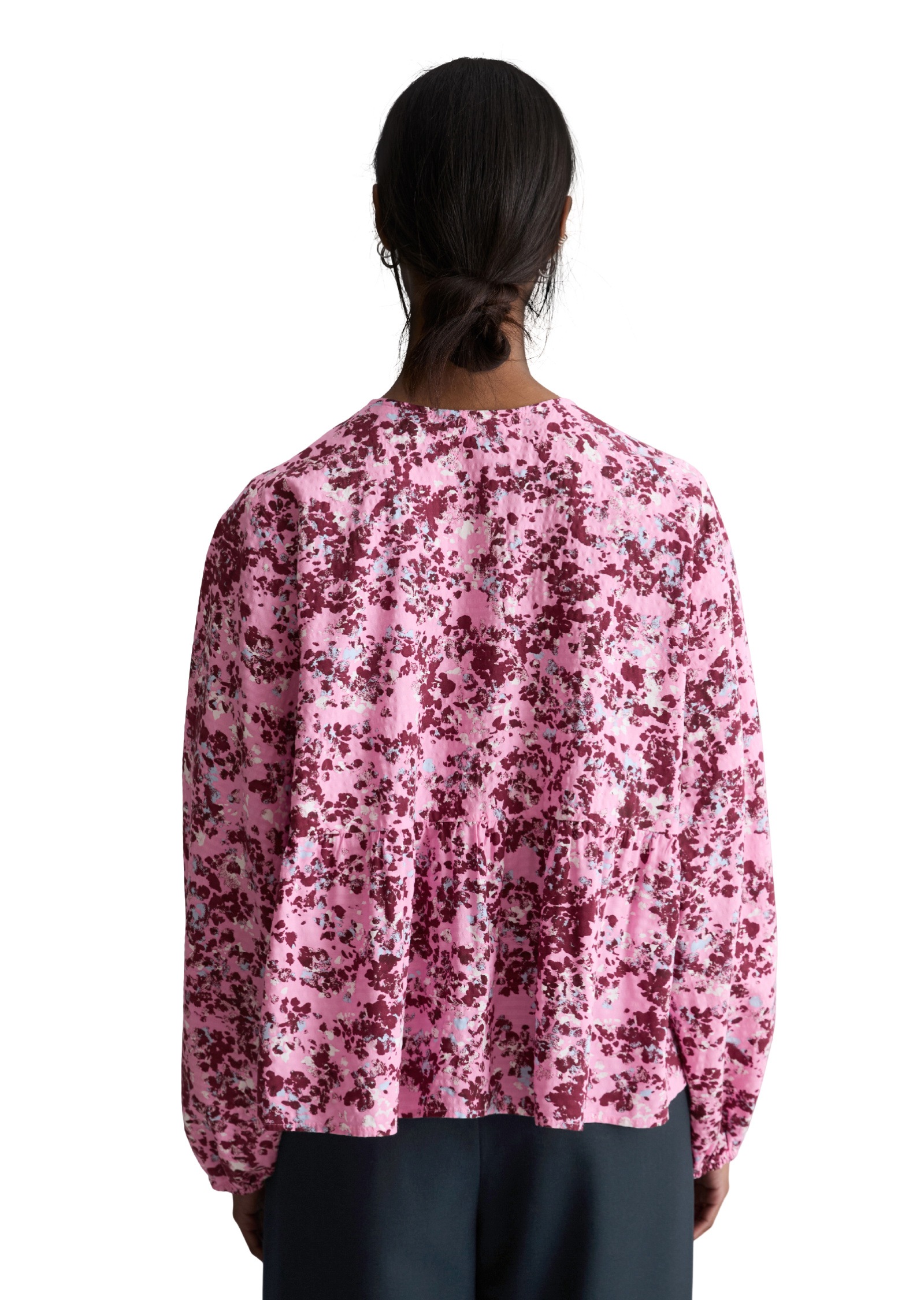 Marc O'Polo DENIM Langarmbluse »aus bedrucktem Viskose-Mix«