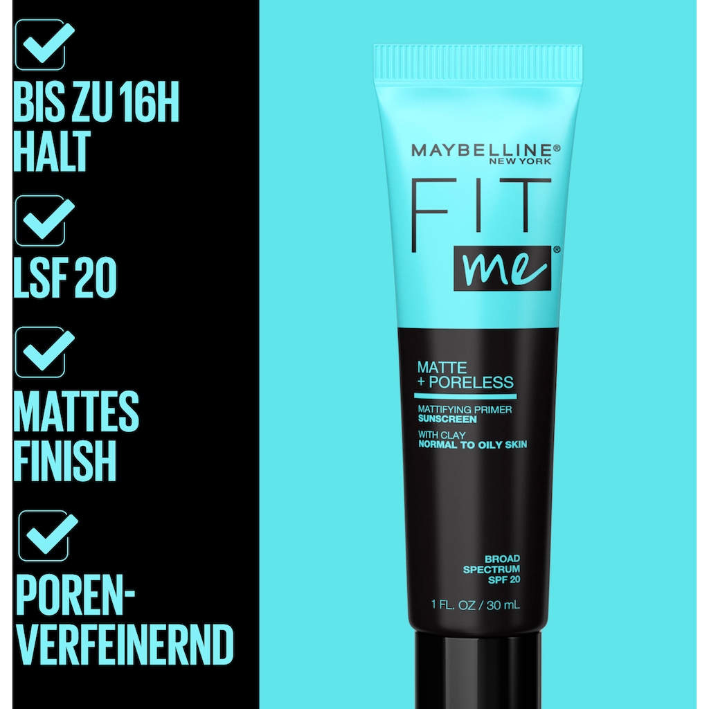 MAYBELLINE NEW YORK Primer »Fit Me Primer Matte & Poreless«