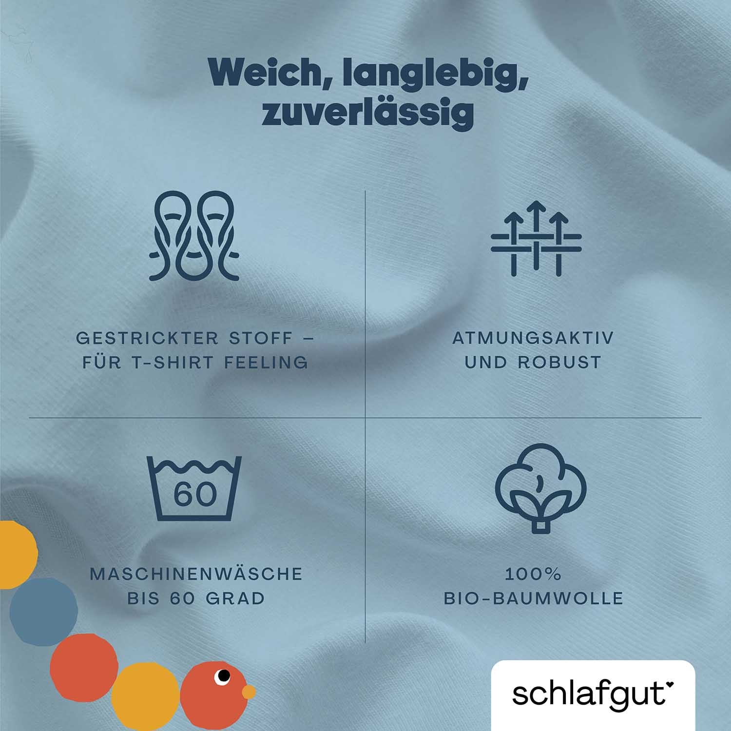 Schlafgut Spannbettlaken »Casual Mini Spannbettlaken«, für Kinder, MADE IN GREEN by OEKO-TEX®