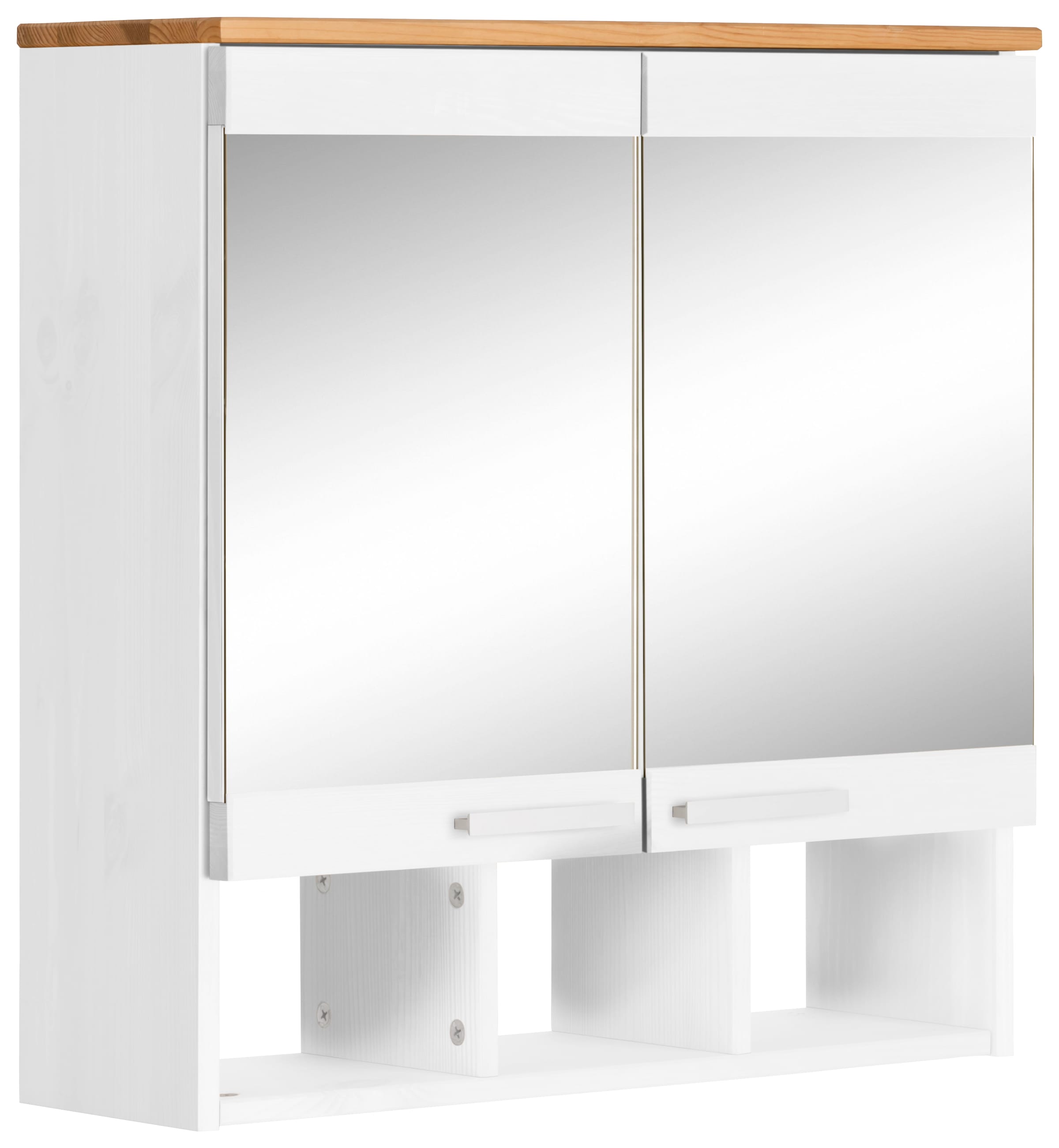 Home affaire Spiegelschrank "JOSIE", Breite 60 cm, aus Massivholz, verstell günstig online kaufen
