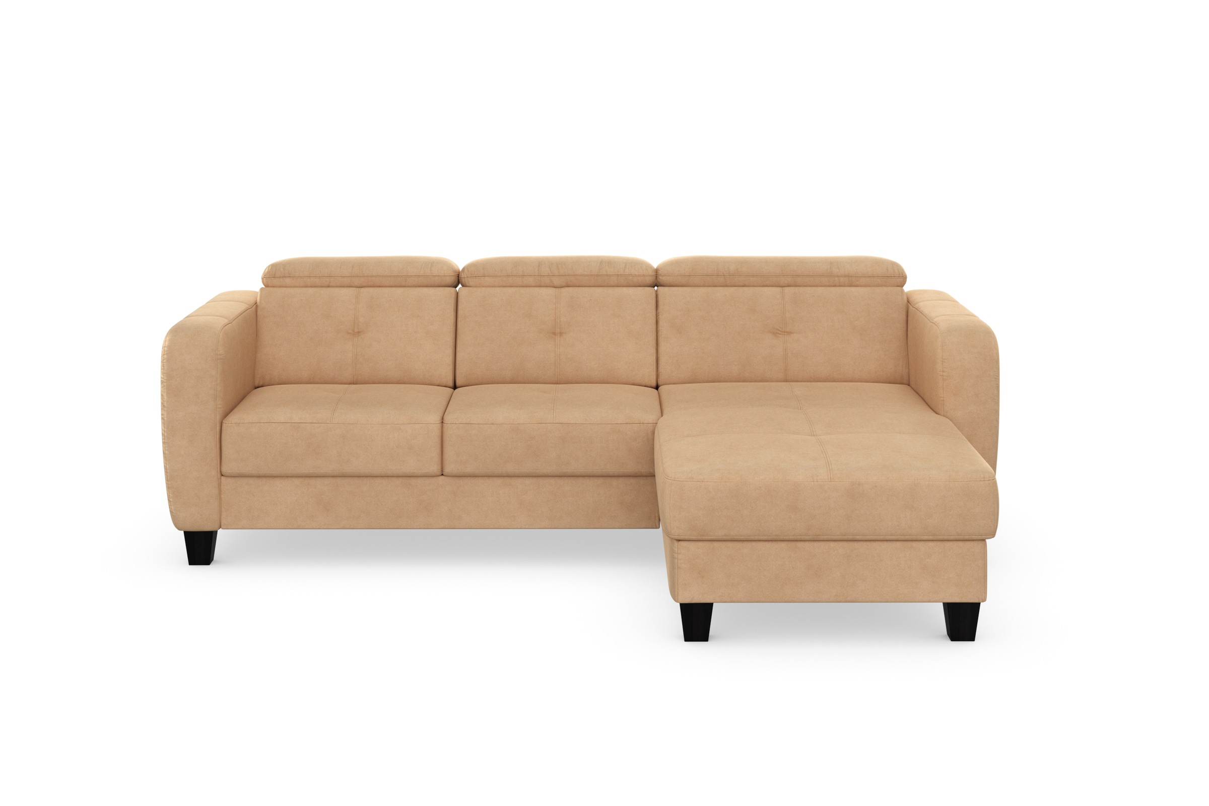 sit&more Ecksofa "Belluci L-Form", inklusive Federkern, wahlweise mit Bettf günstig online kaufen