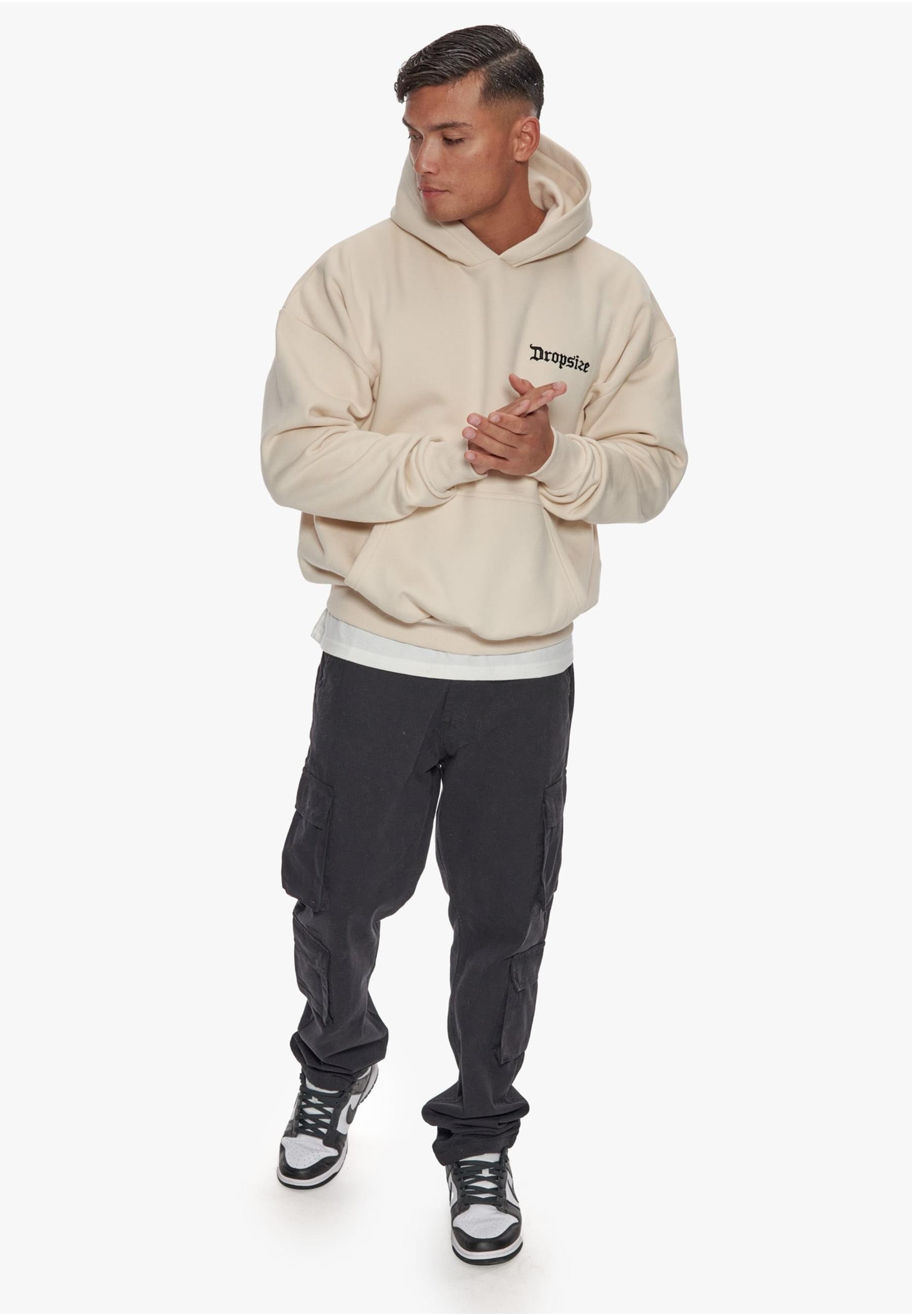 Dropsize Kapuzensweatshirt »Dropsize HEAVY OVERSIZE EMBO HOODIE«, 1 Stk.
