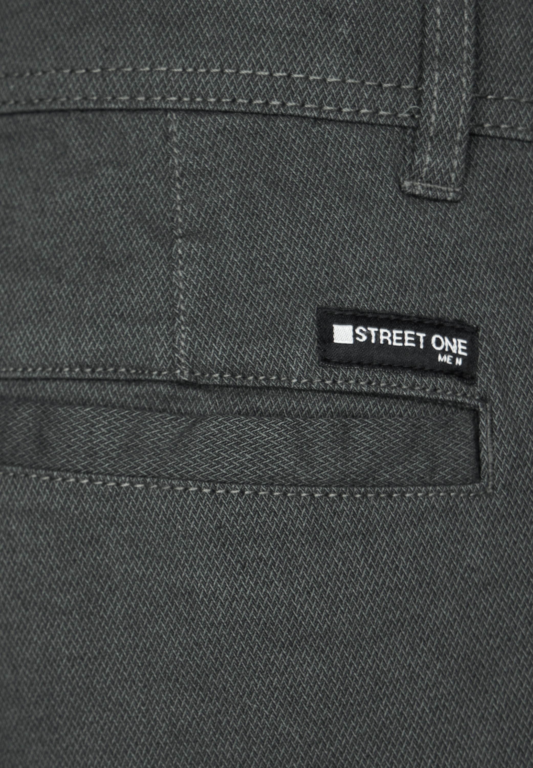 STREET ONE MEN Stoffhose, Middle Waist