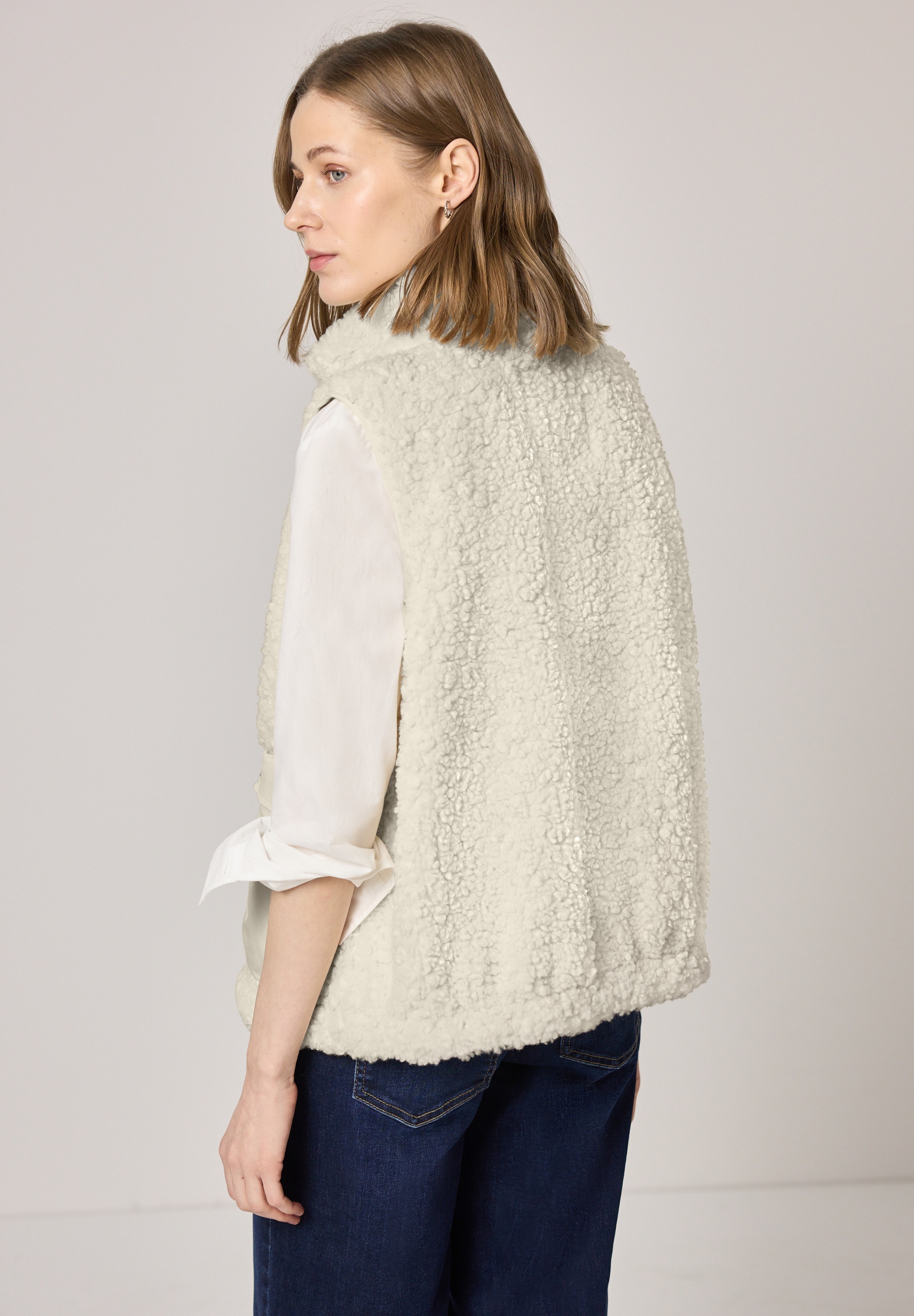 STREET ONE Fellweste super weich günstig online kaufen