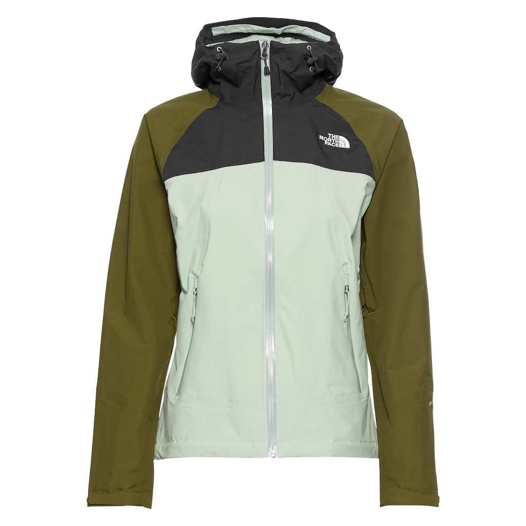 The North Face Funktionsjacke »W STRATOS JACKET - EU«, (1 St.), mit Kapuze