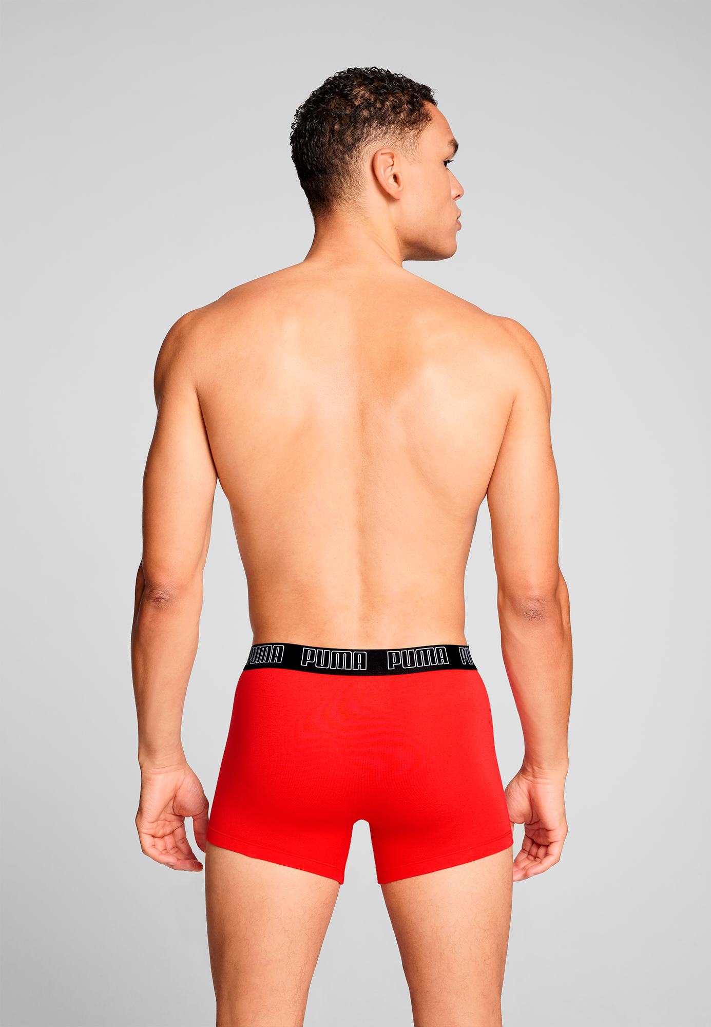 PUMA Trunk »PUMA MEN EVERYDAY TRUNKS 2P«, (2er Pack), mit Logobund