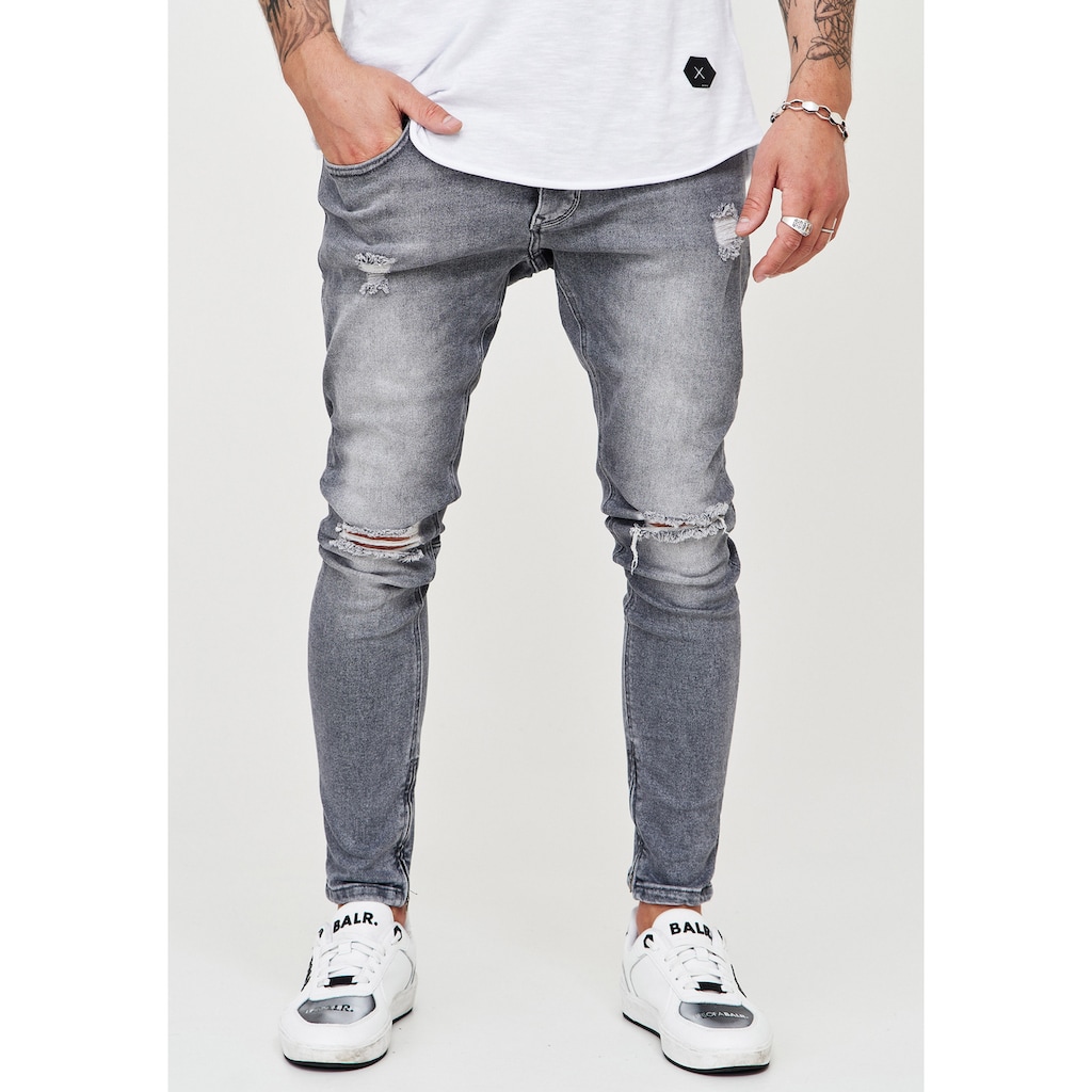 behype Röhrenjeans »SPIKE«, (1 tlg.)