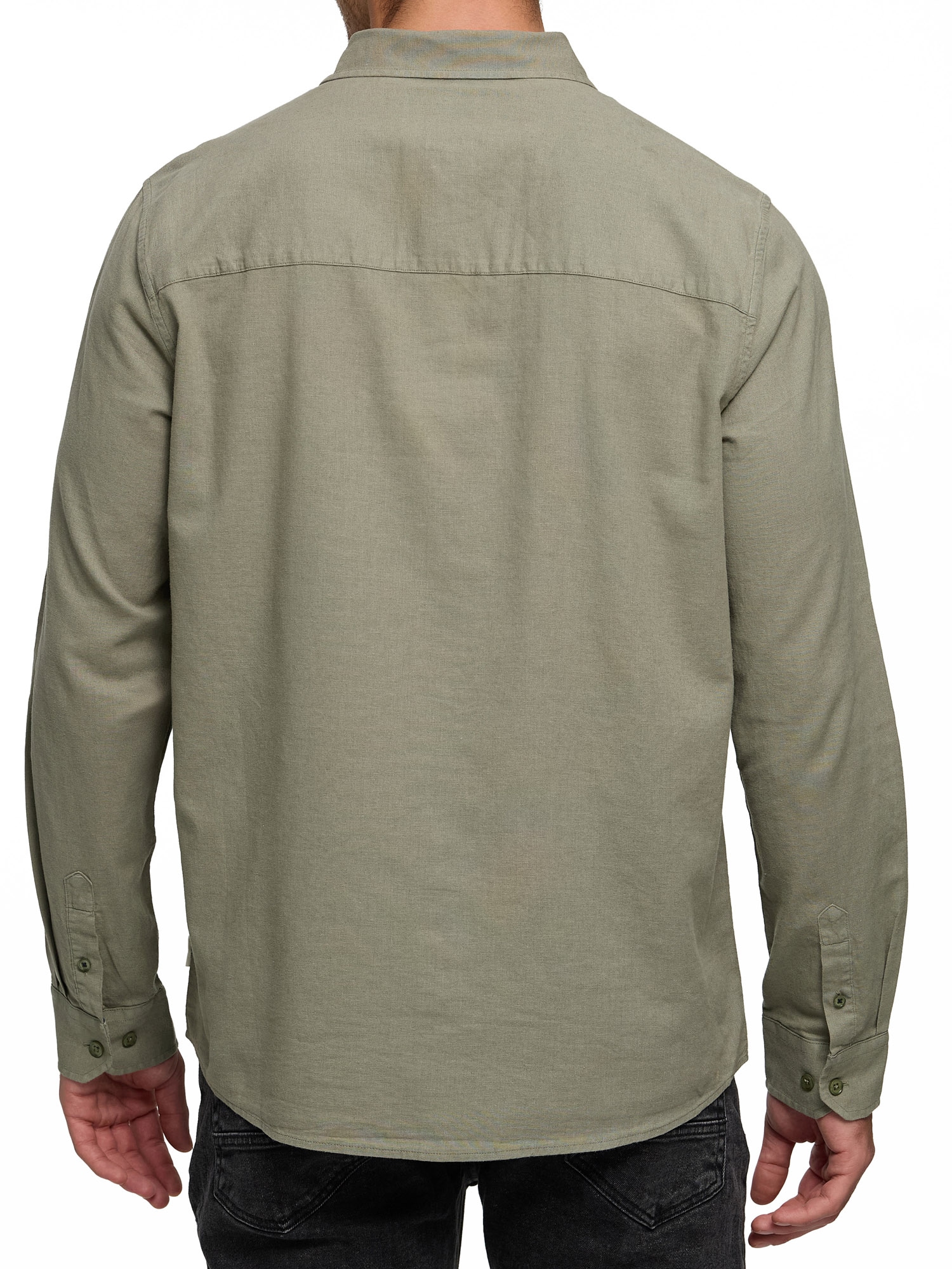 Indicode Langarmhemd »INCordyceps«