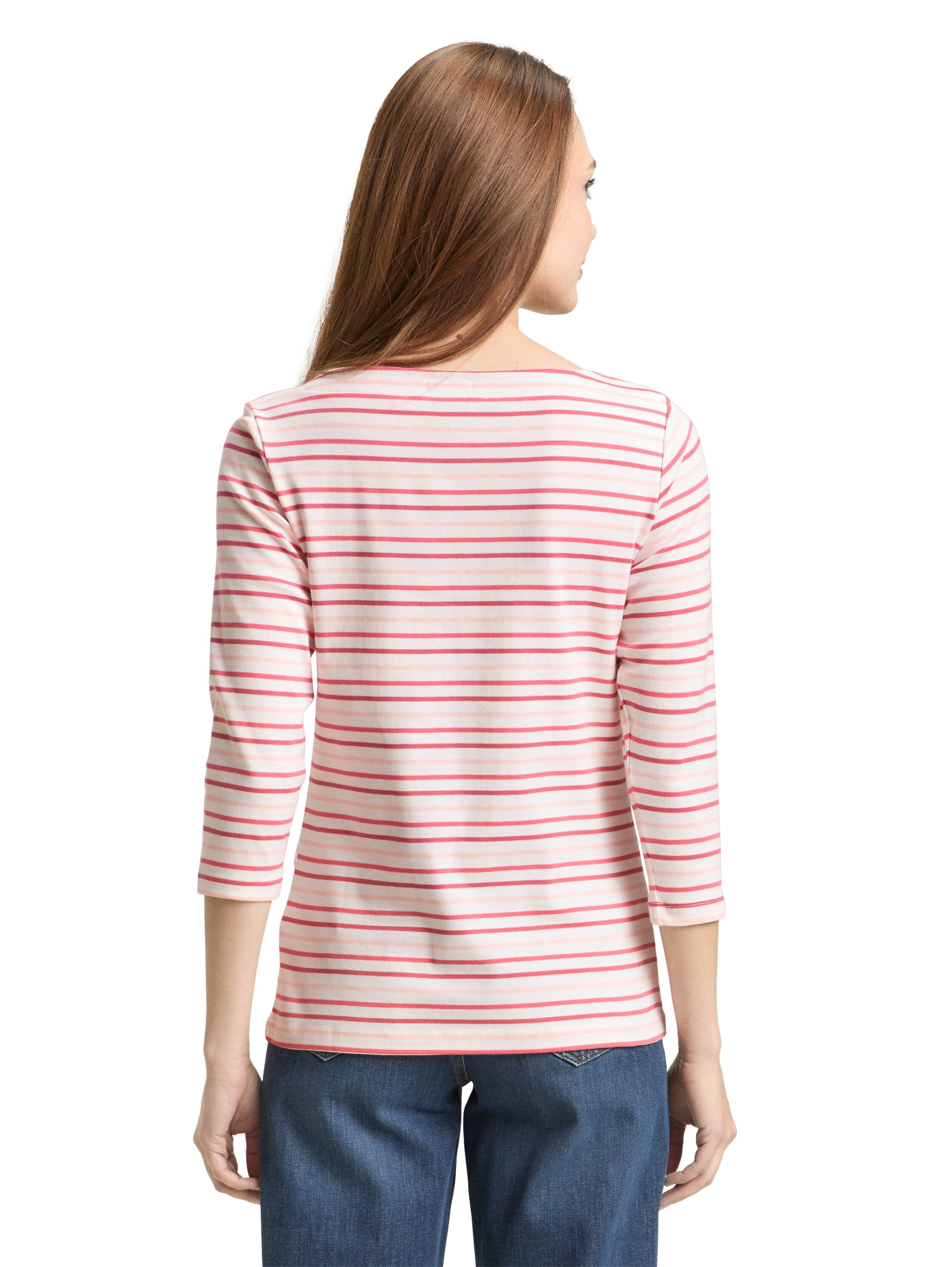 TOM TAILOR 3/4-Arm-Shirt im Streifen-Design