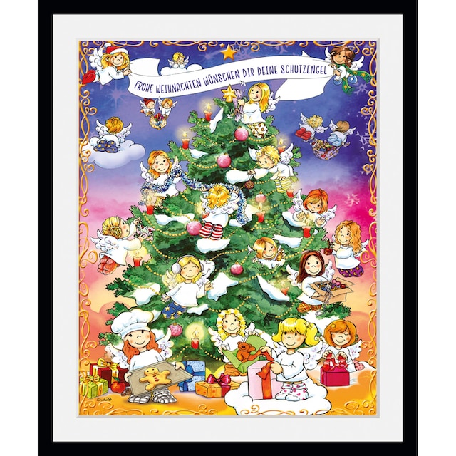 Bild bestellen St.) »Christmas | queence Engel, Tree«, (1 BAUR
