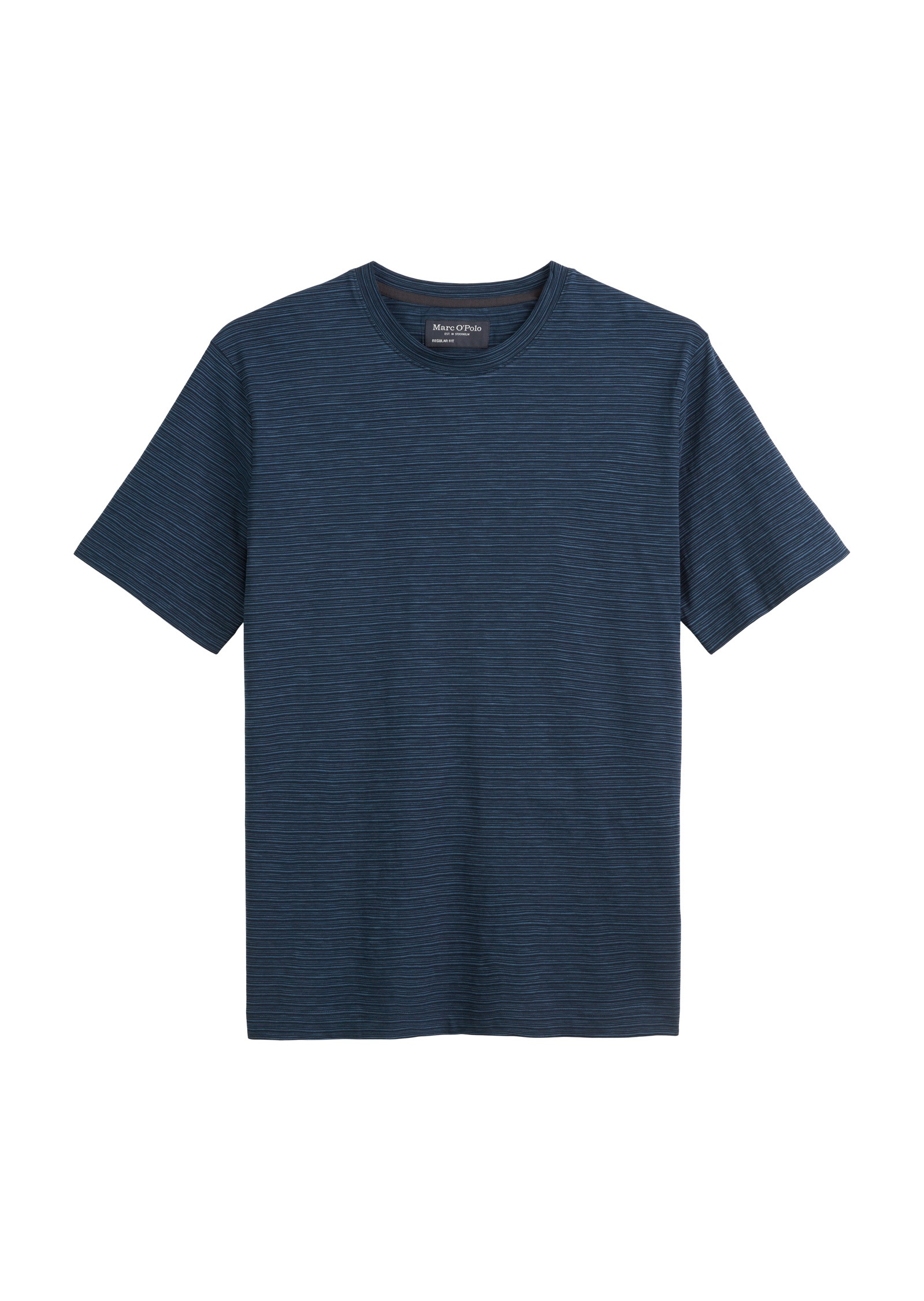 Marc O'Polo T-Shirt »aus gestreiftem Single-Slub-Jersey«