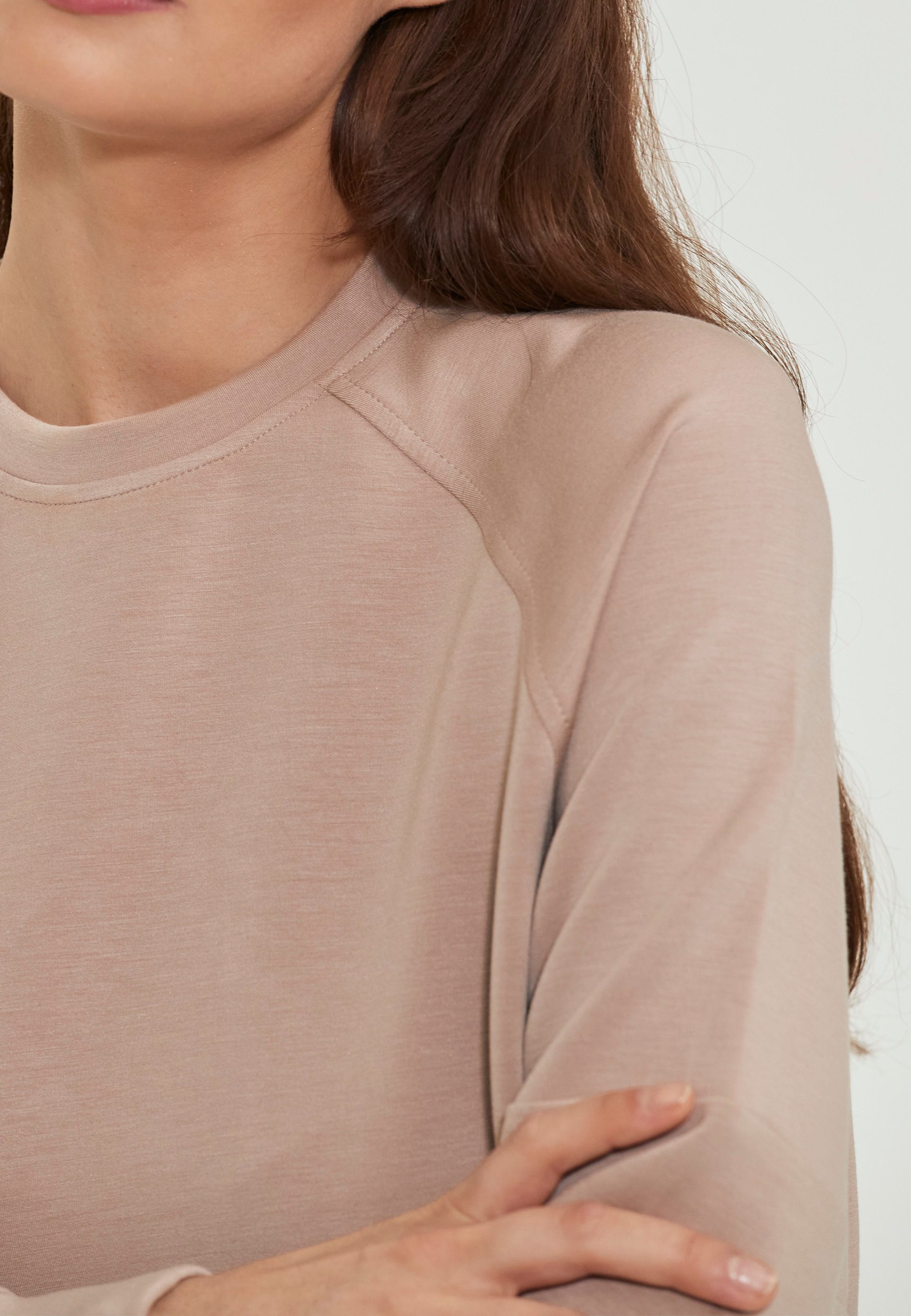 online extra aus »Jacey«, ATHLECIA BAUR bestellen weichem Sweatshirt | Material