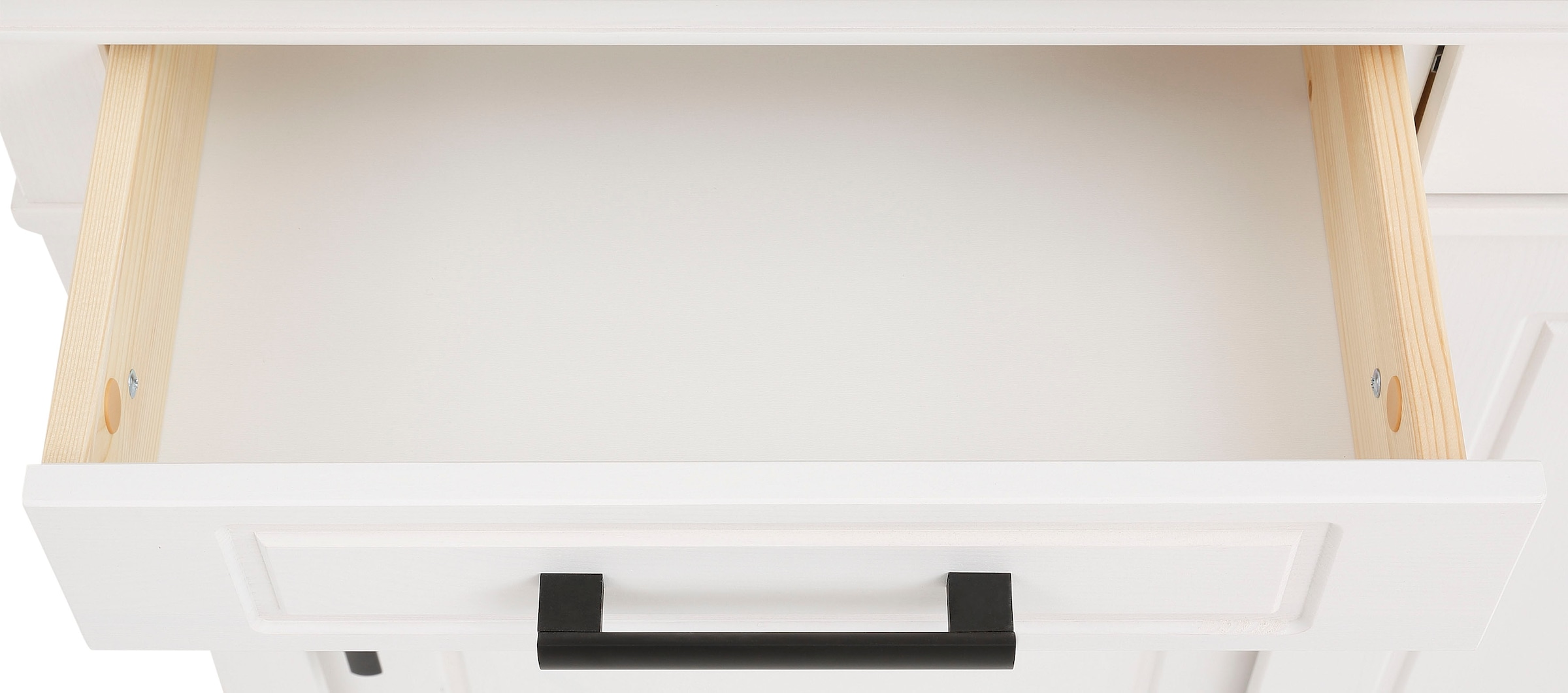 Home affaire Vitrine »Anabel«, aus massiver Kiefer, Breite 110 cm