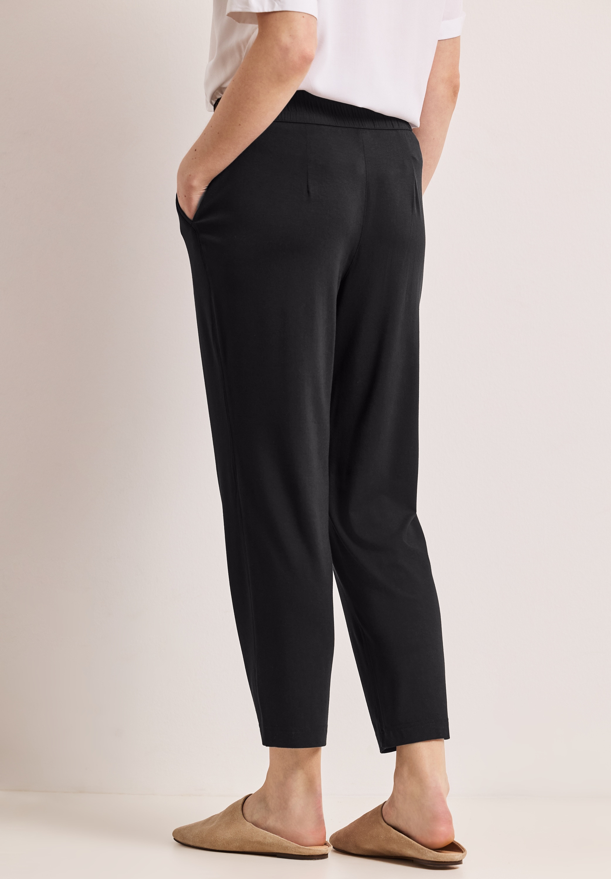 STREET ONE Stoffhose  Middle Waist